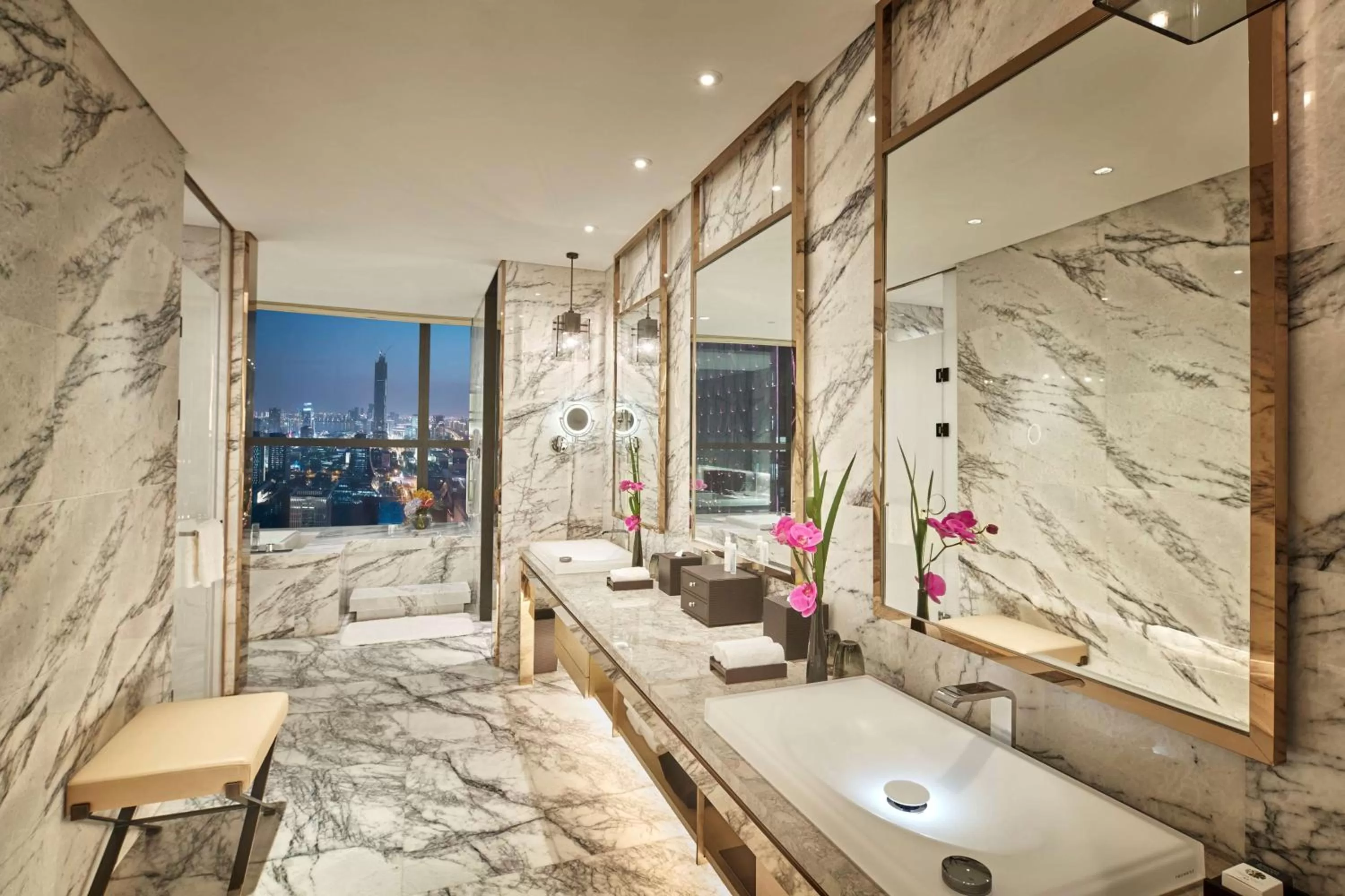 Bathroom in Hilton Suzhou