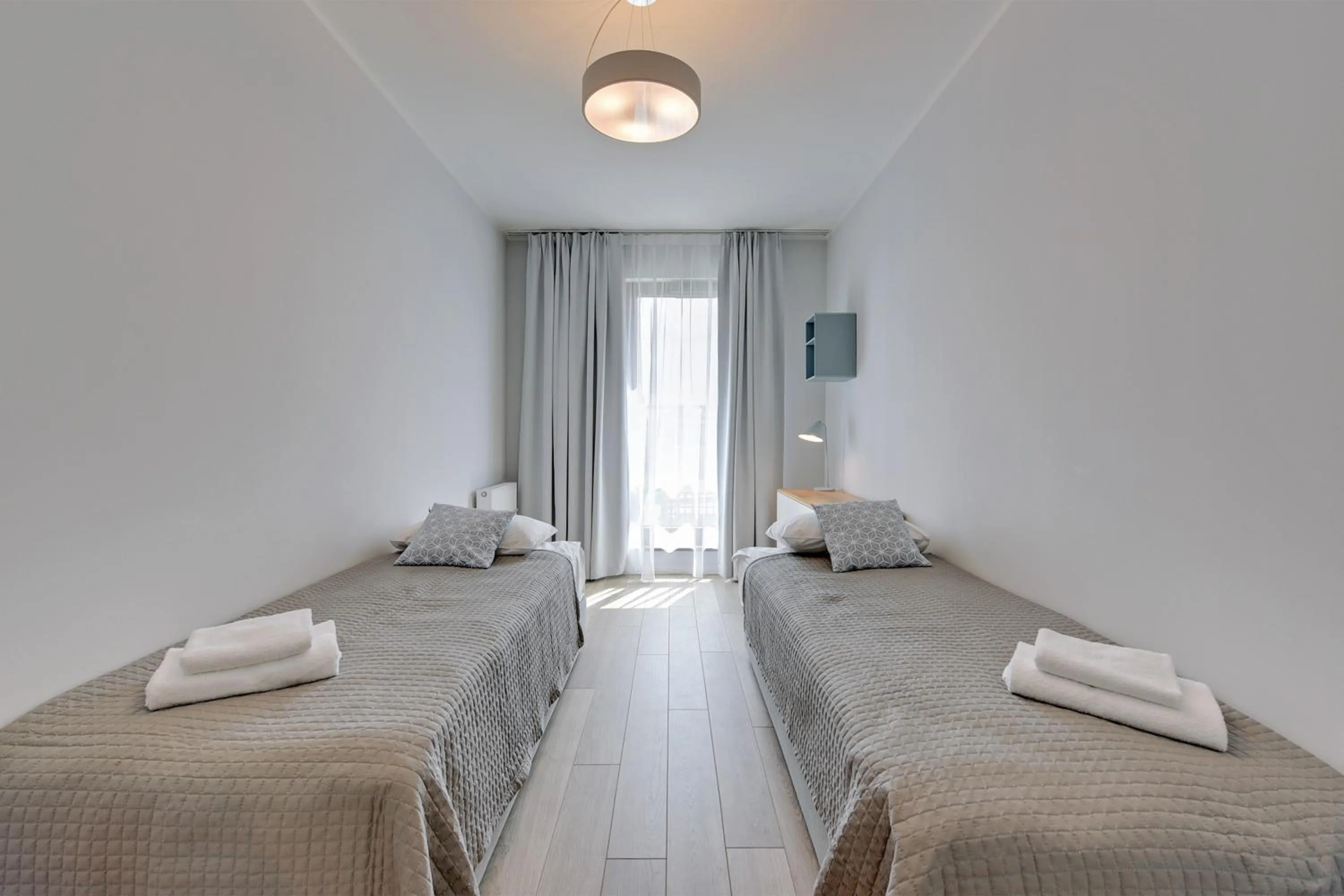 Bedroom, Bed in GRANO APARTMENTS Gdańsk Motława SPA & Wellness