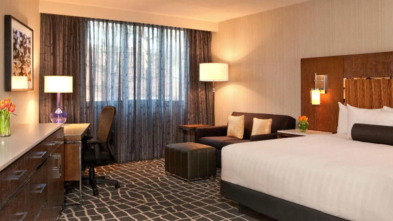 Photo of the whole room, Bed in Hyatt Regency Princeton