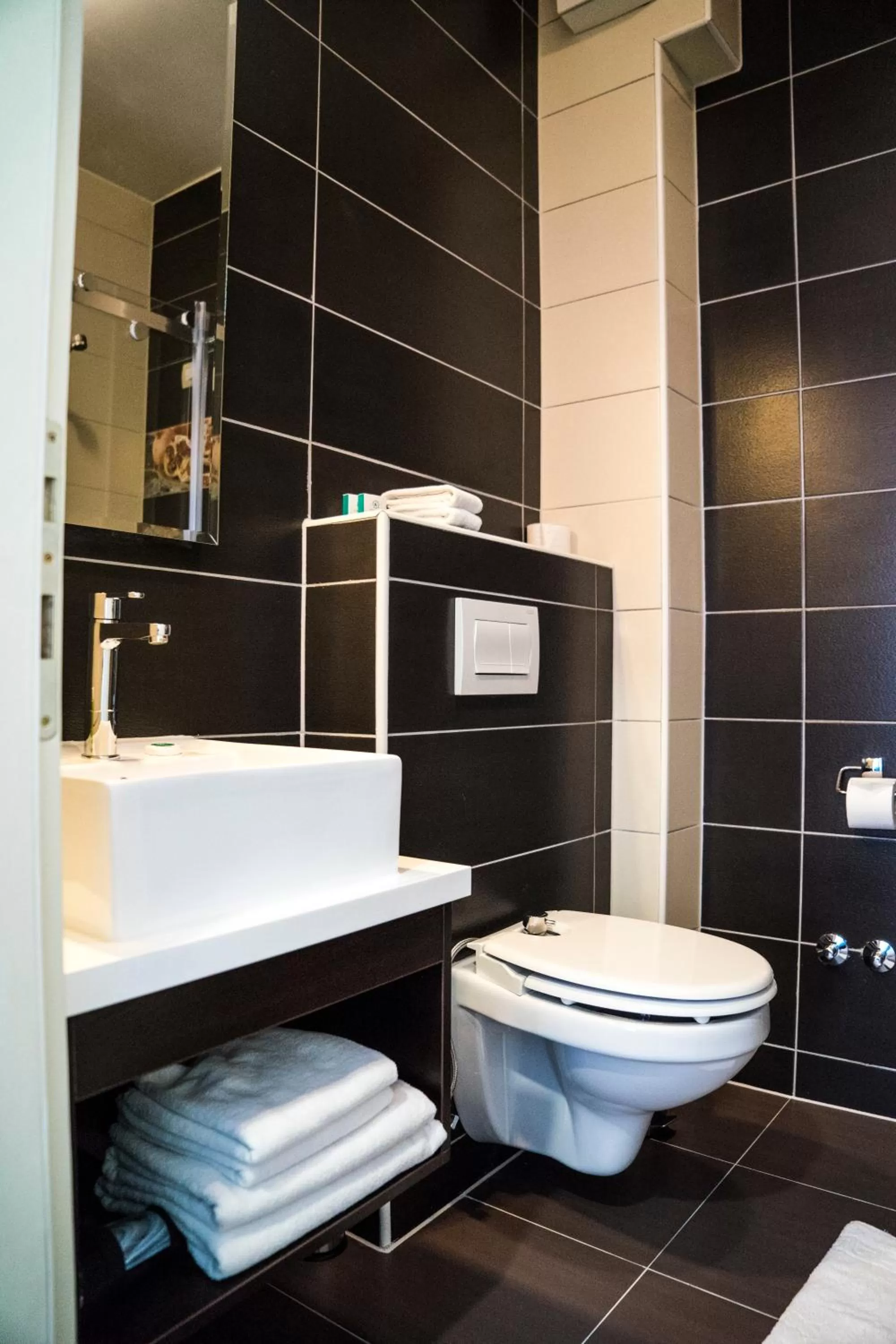 Shower, Bathroom in Hotel Kapetanovina