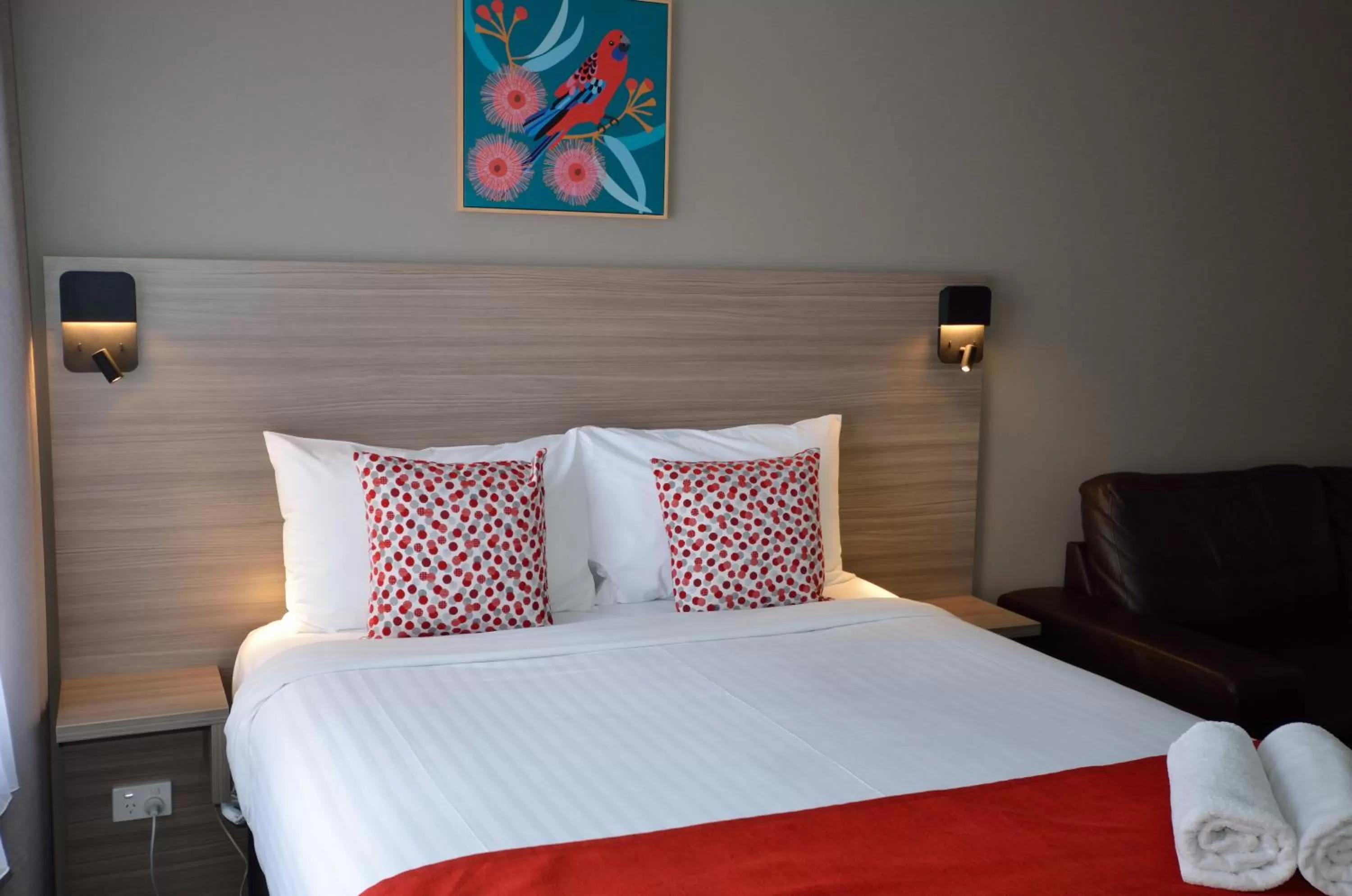 Bedroom, Bed in 105 On The Park