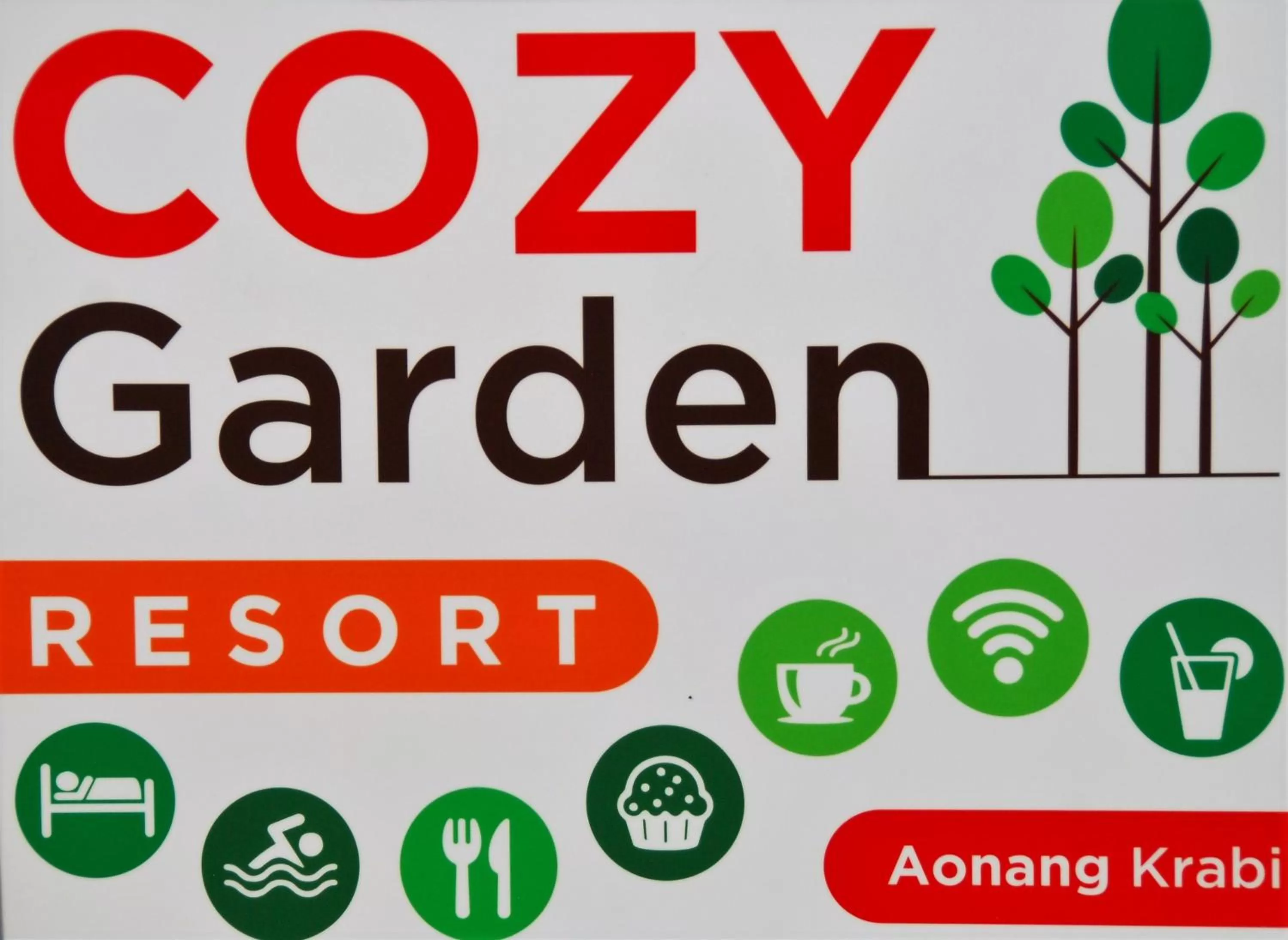 Property logo or sign in Cozy Garden Resort