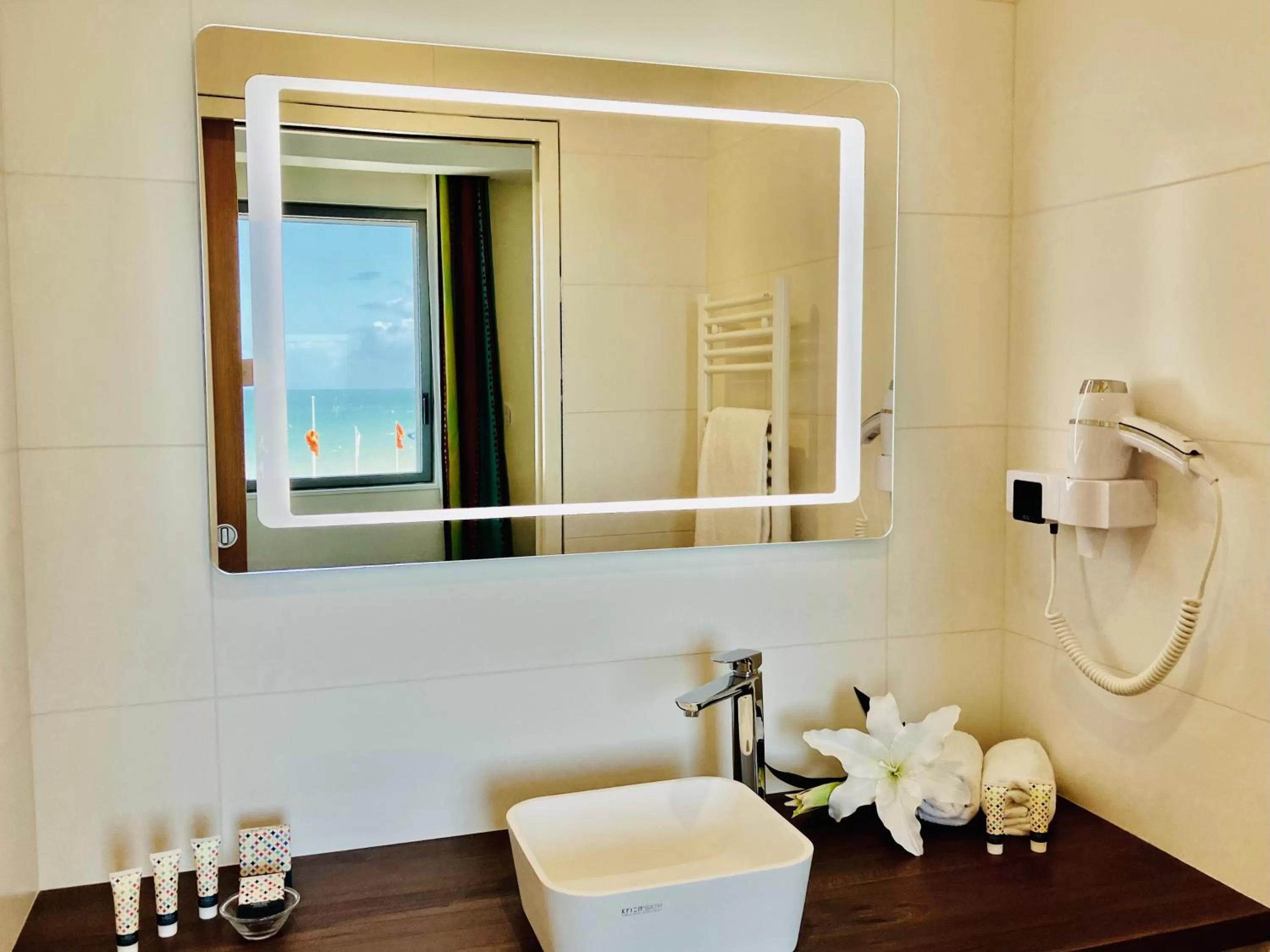 Shower in Hôtel Outre-Mer - Villa Le Couchant