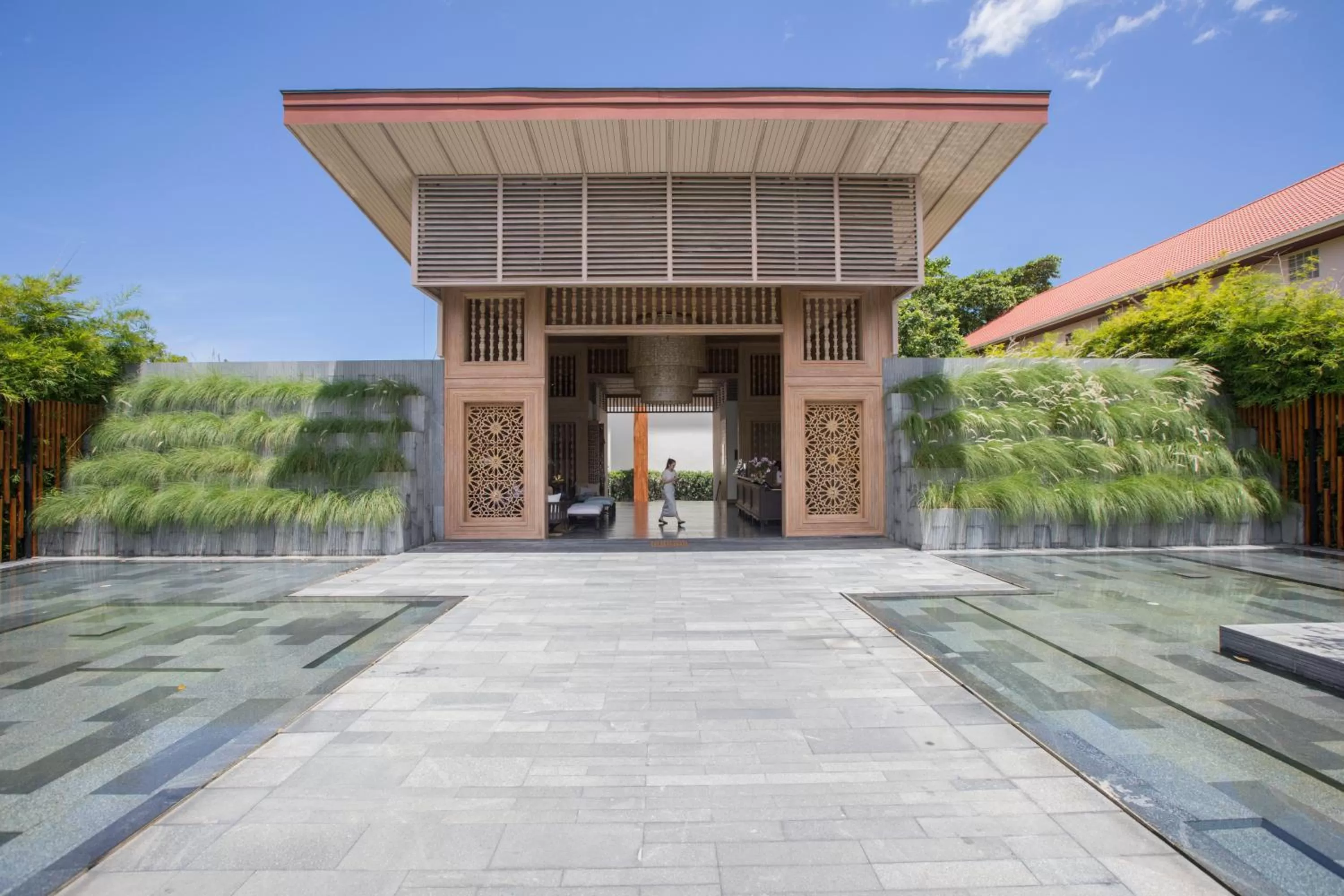 Facade/entrance in Cape Nidhra Hotel