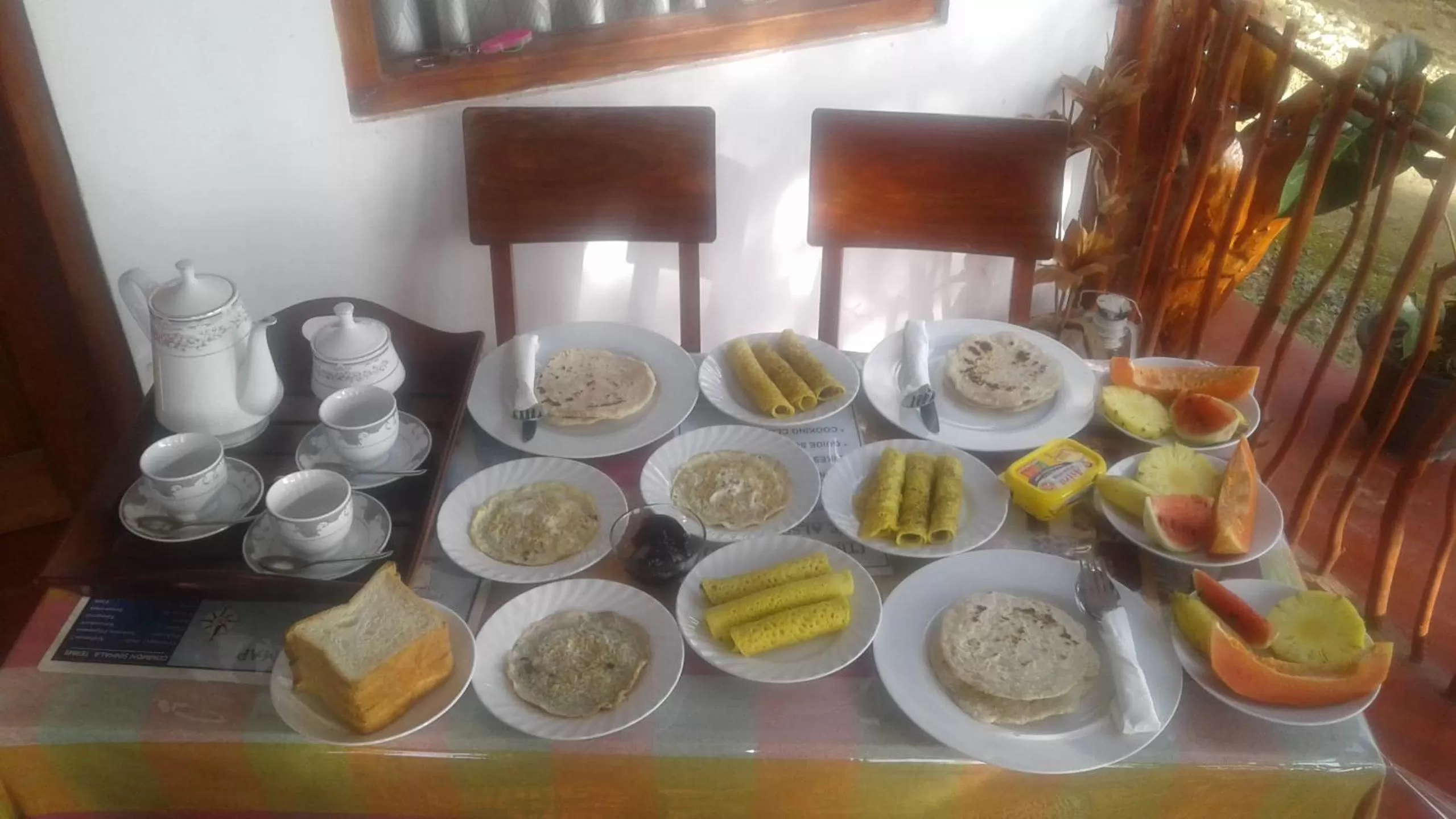 Food in Malithis lodge