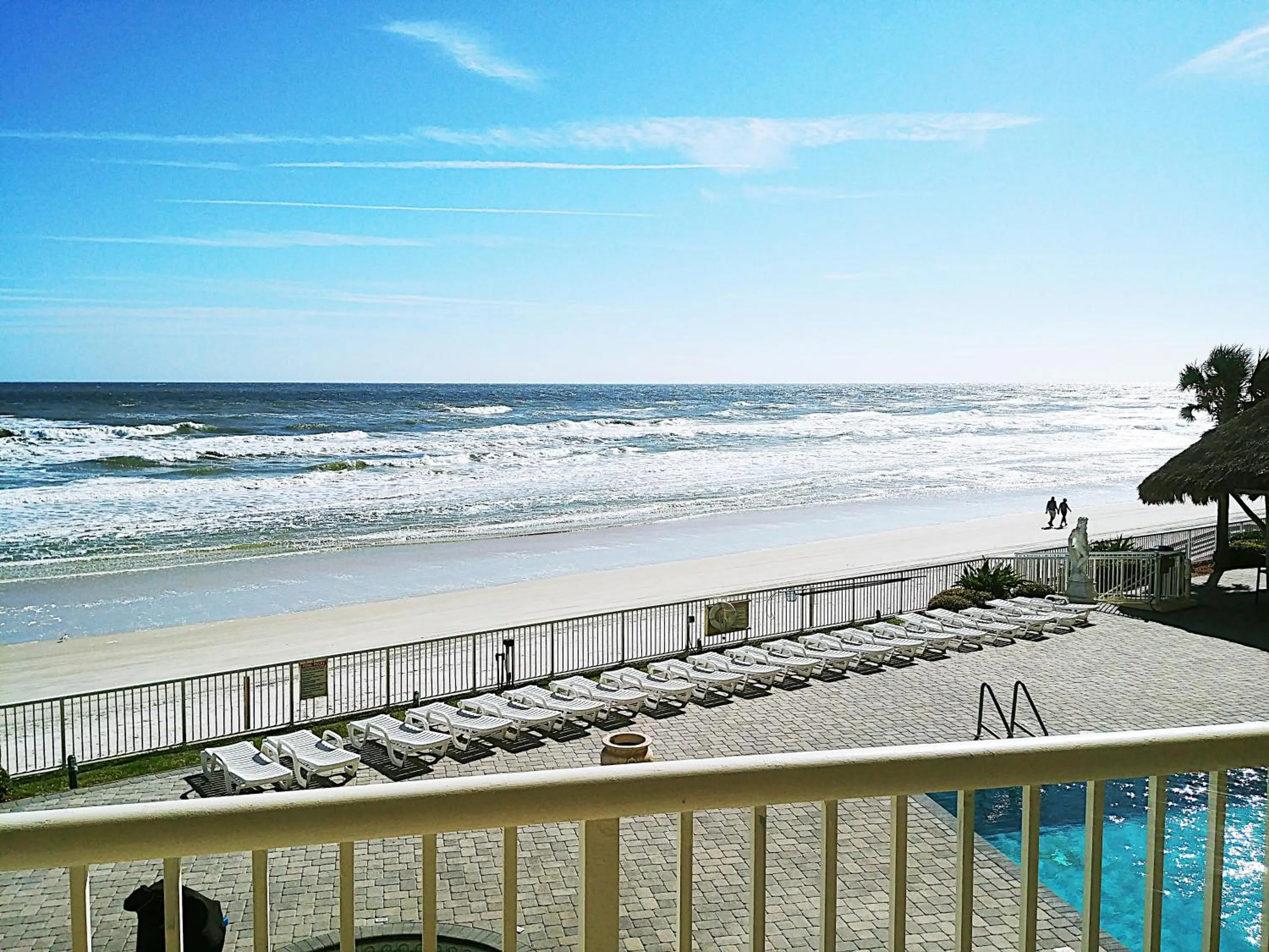 Sea view in Emerald Shores Hotel - Daytona Beach