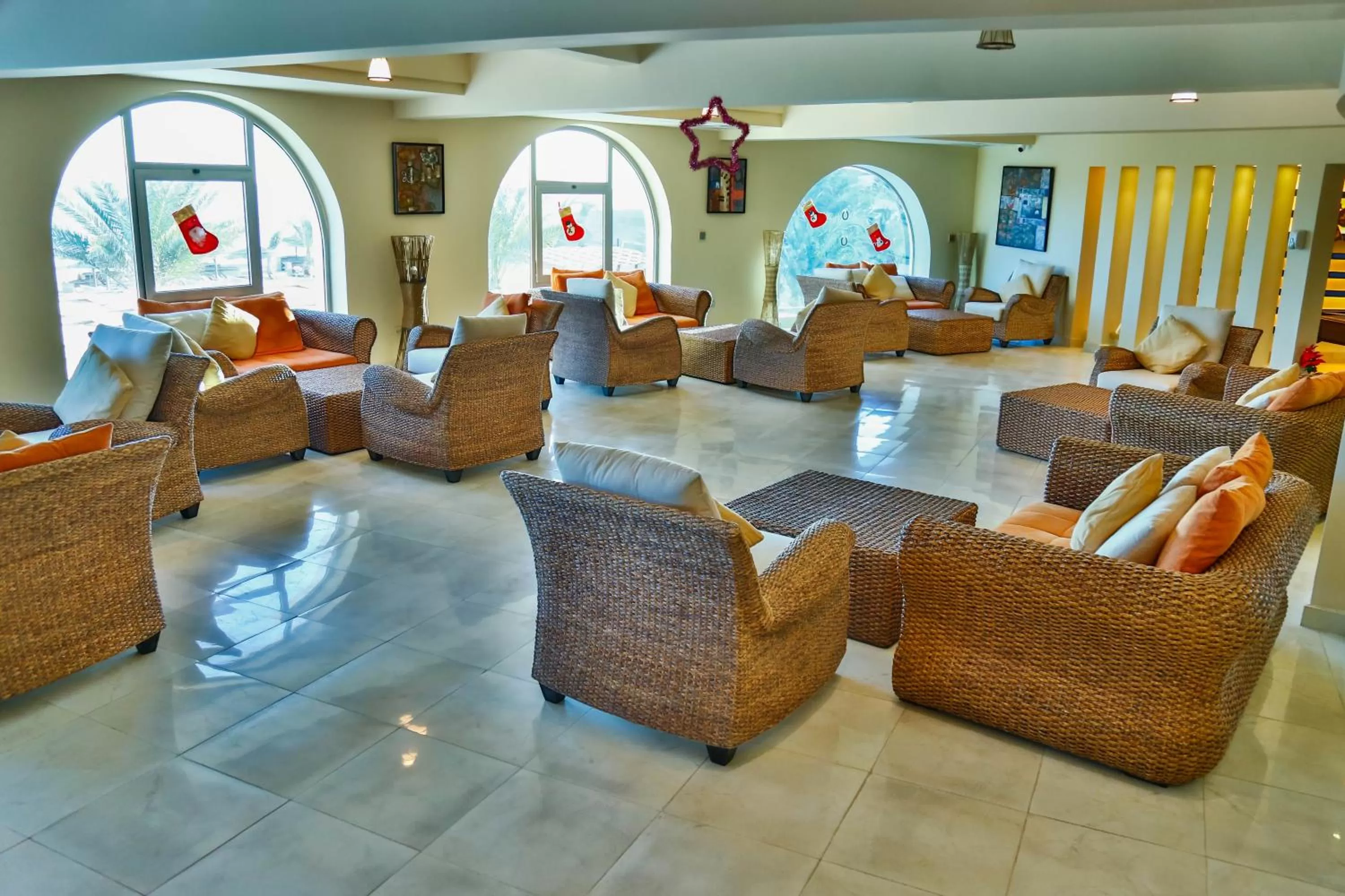 Lobby or reception in Coral Sun Beach