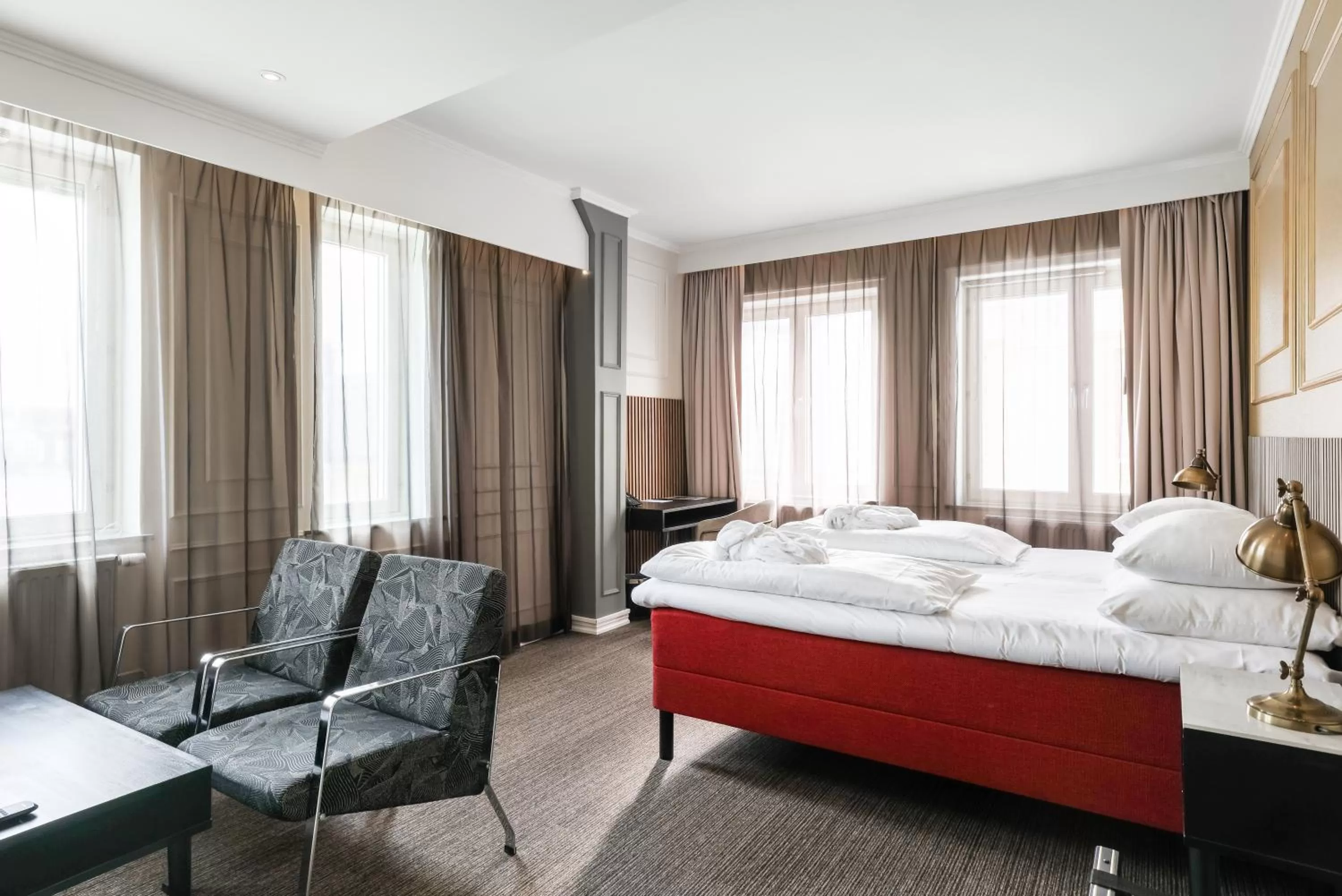 Bed in Comfort Hotel Linköping City