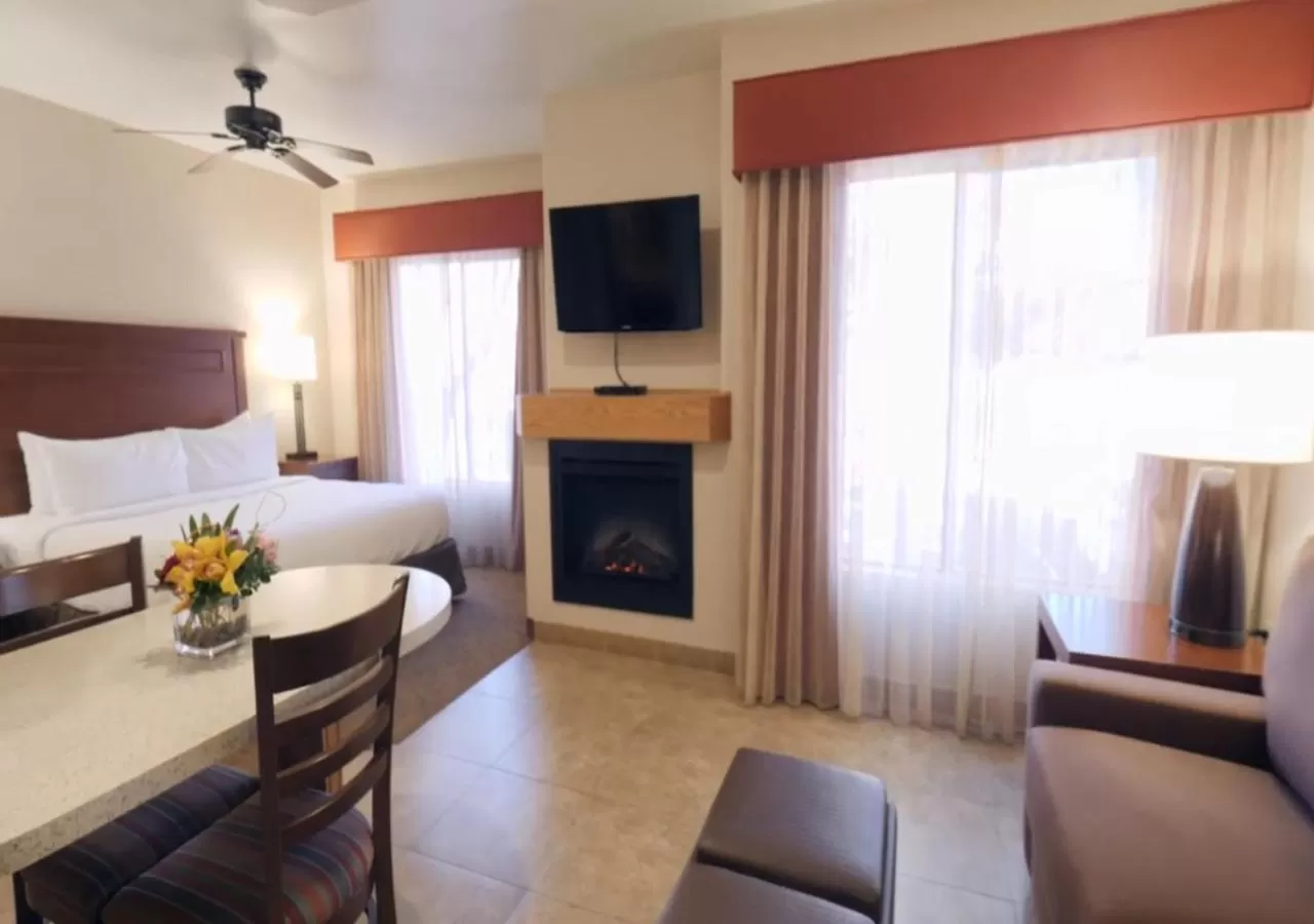 Bed in Bell Rock Inn