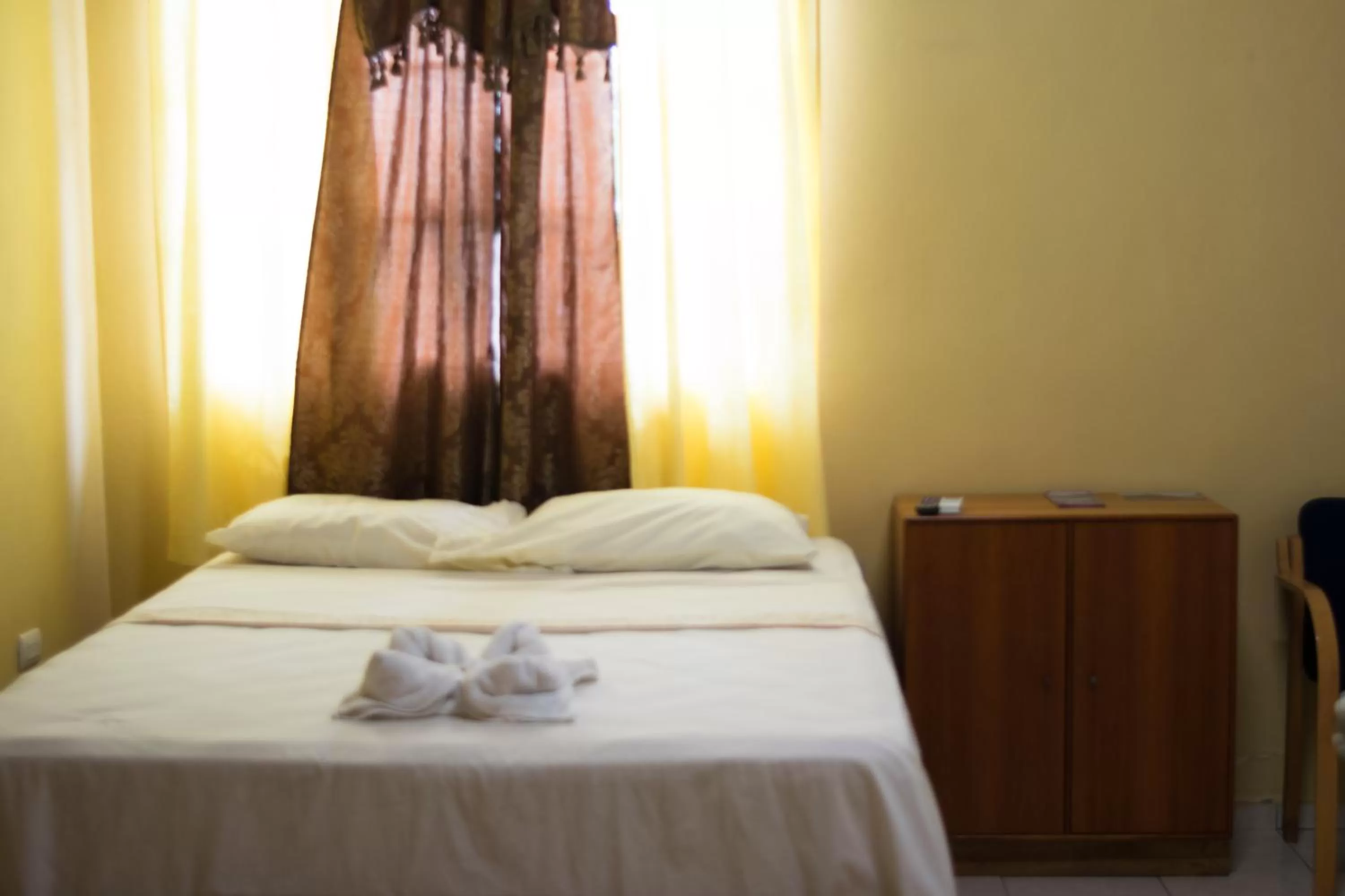 Bed in Hotel Valerie