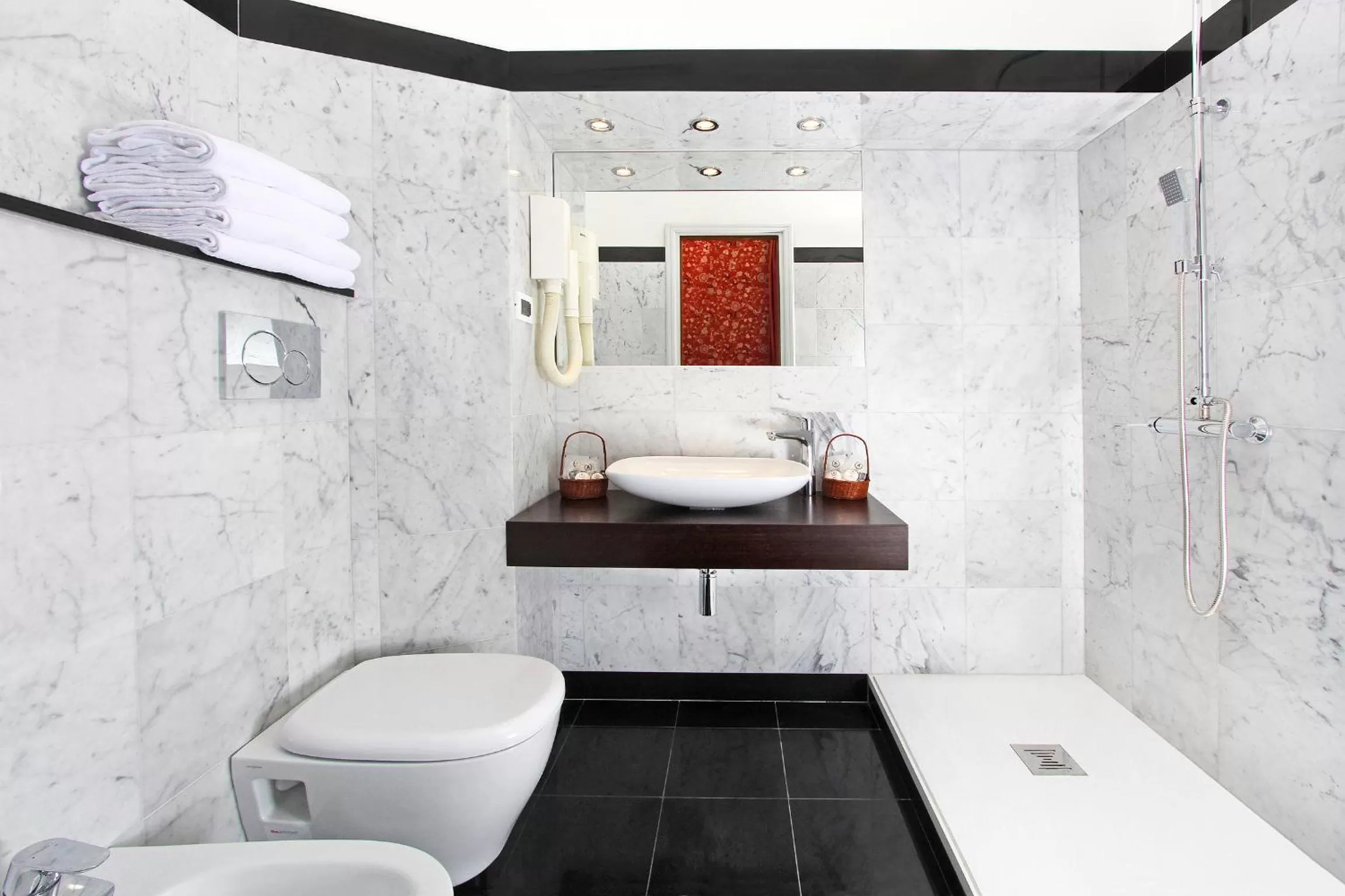 Bathroom in Hotel Arcangelo