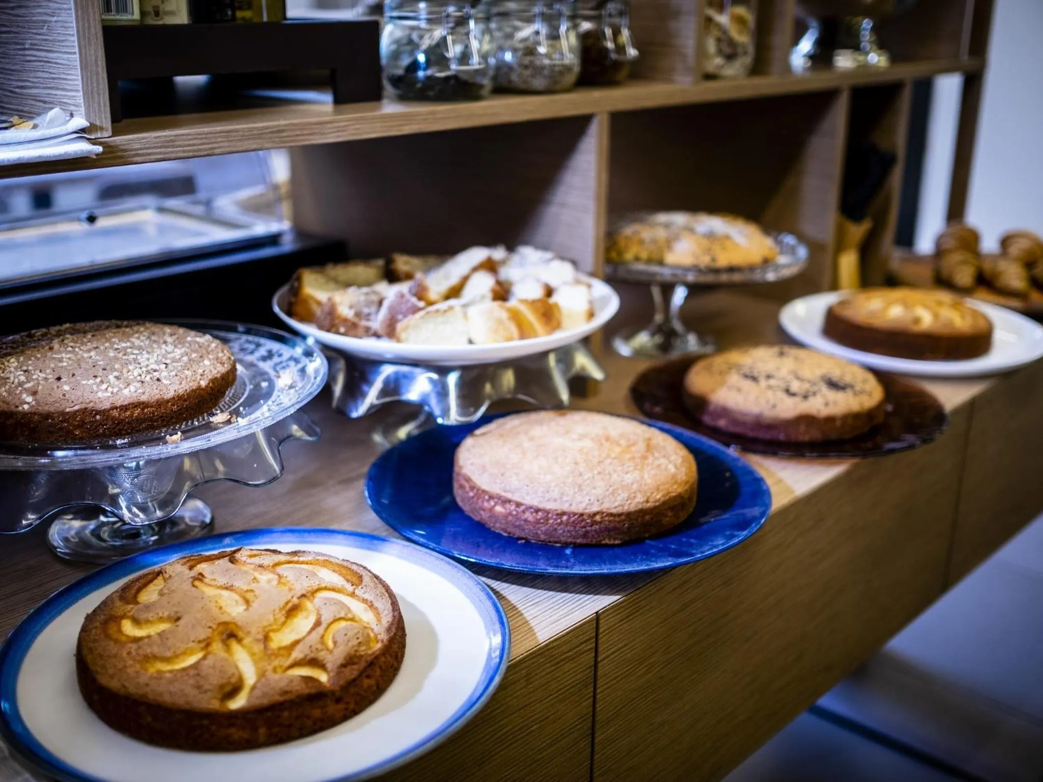 Buffet breakfast in Hotel Villa Lalla