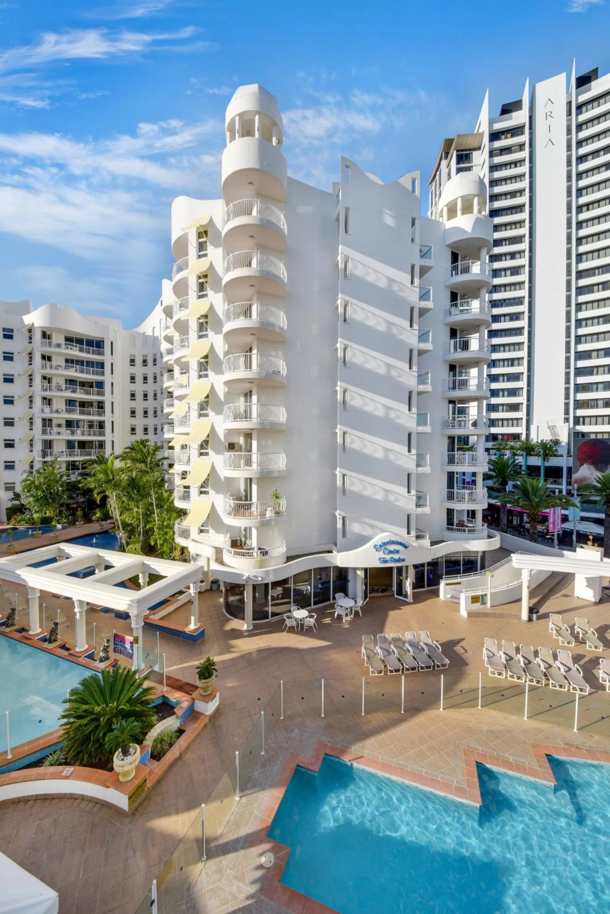 Swimming pool in The Phoenician Resort