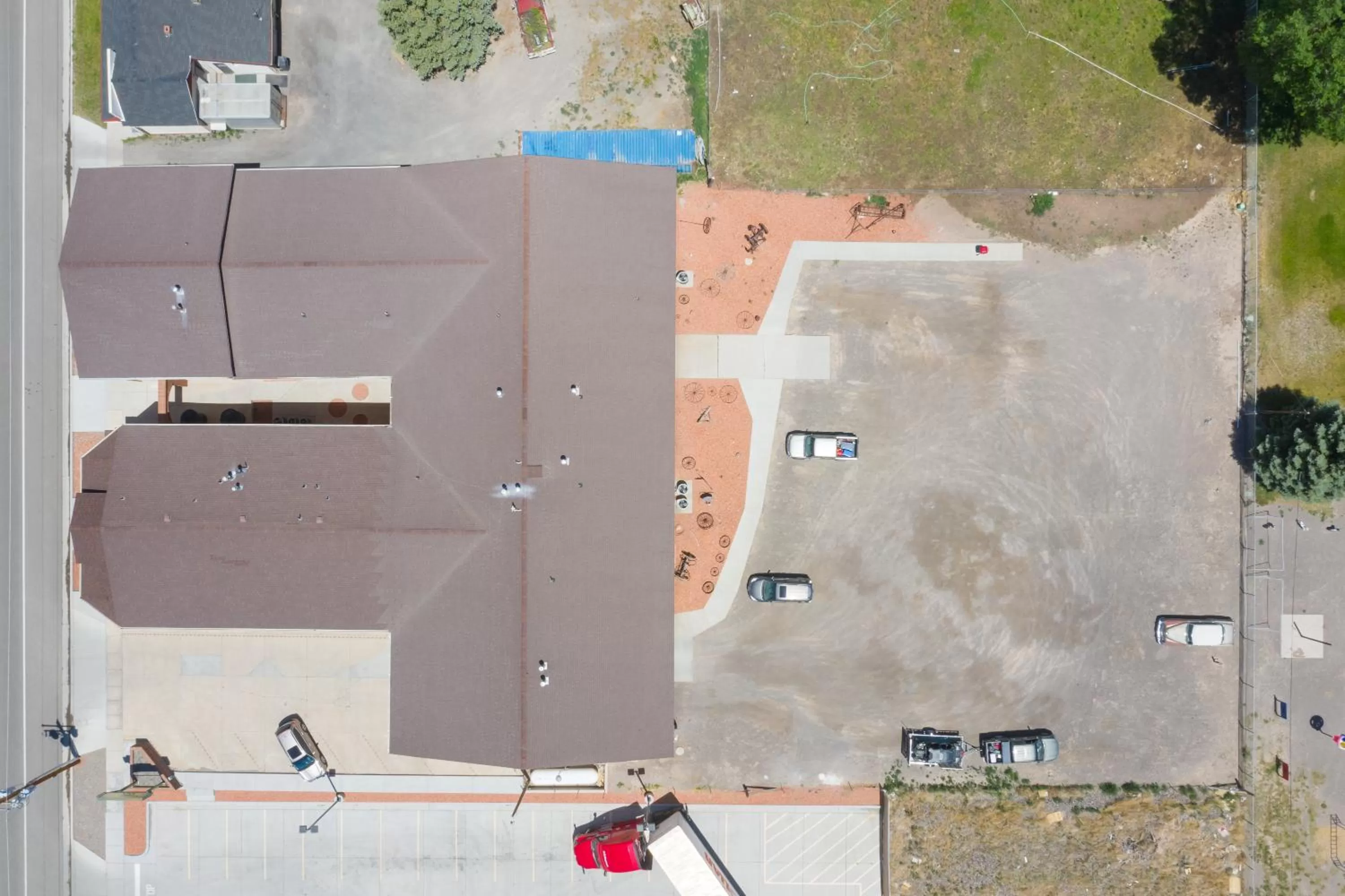 Bird's eye view in THE SNUGGLE INN