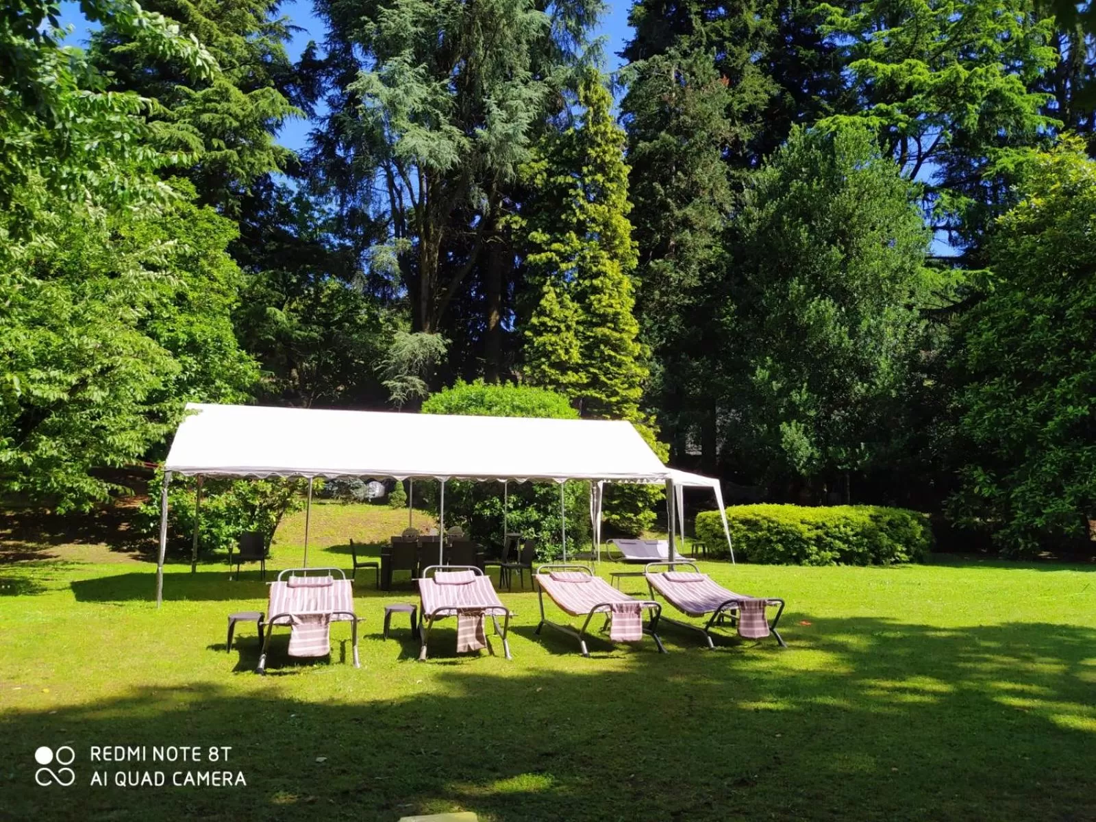 Garden in "La Selvetta" bed and breakfast