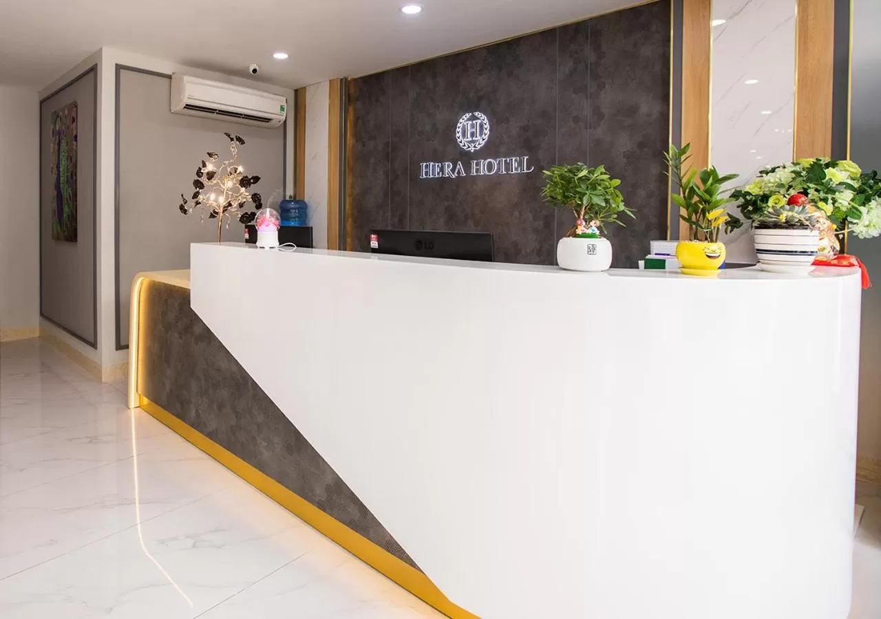 Lobby or reception in Hera Hotel Airport