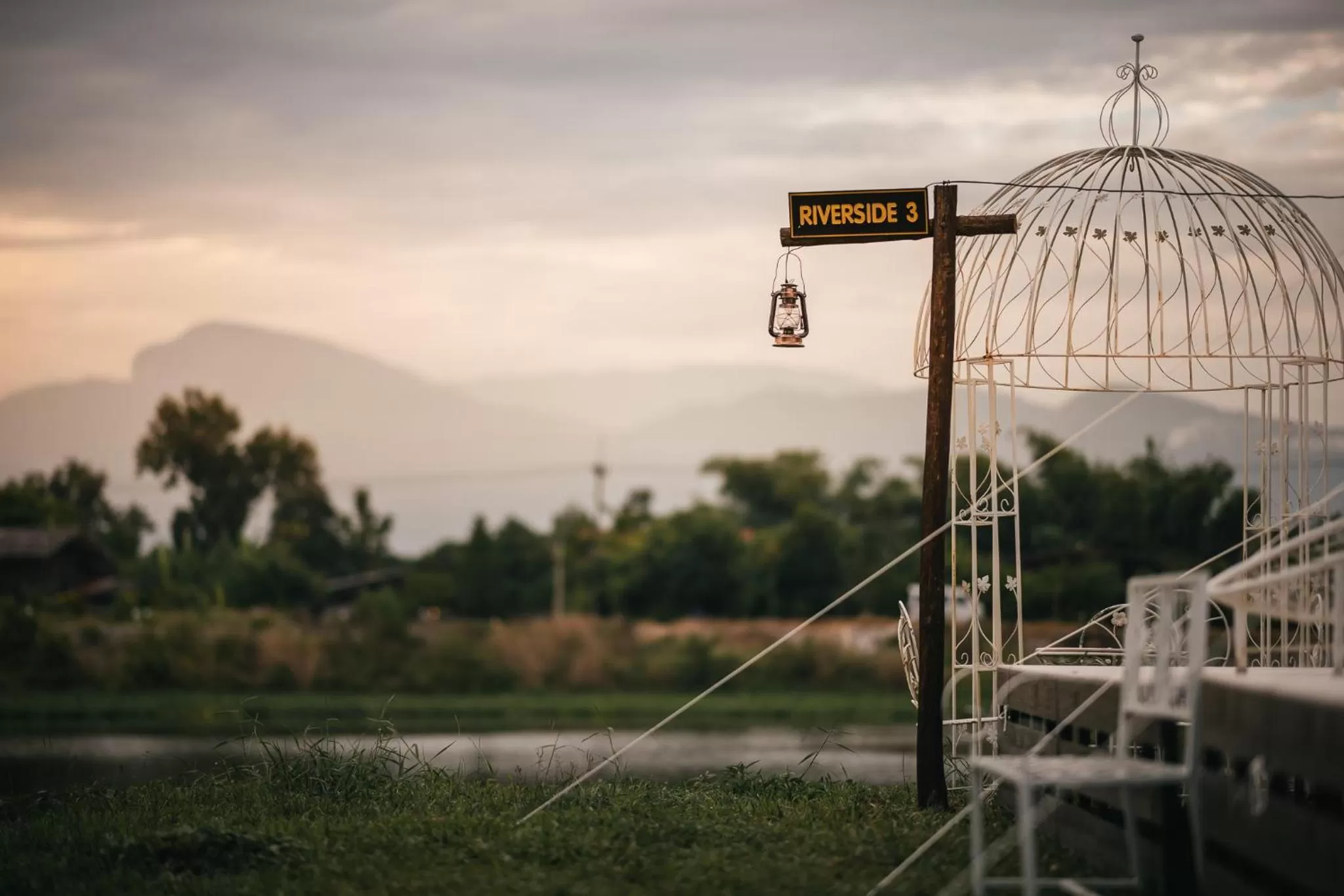 Garden view in Doi Inthanon Riverside resort