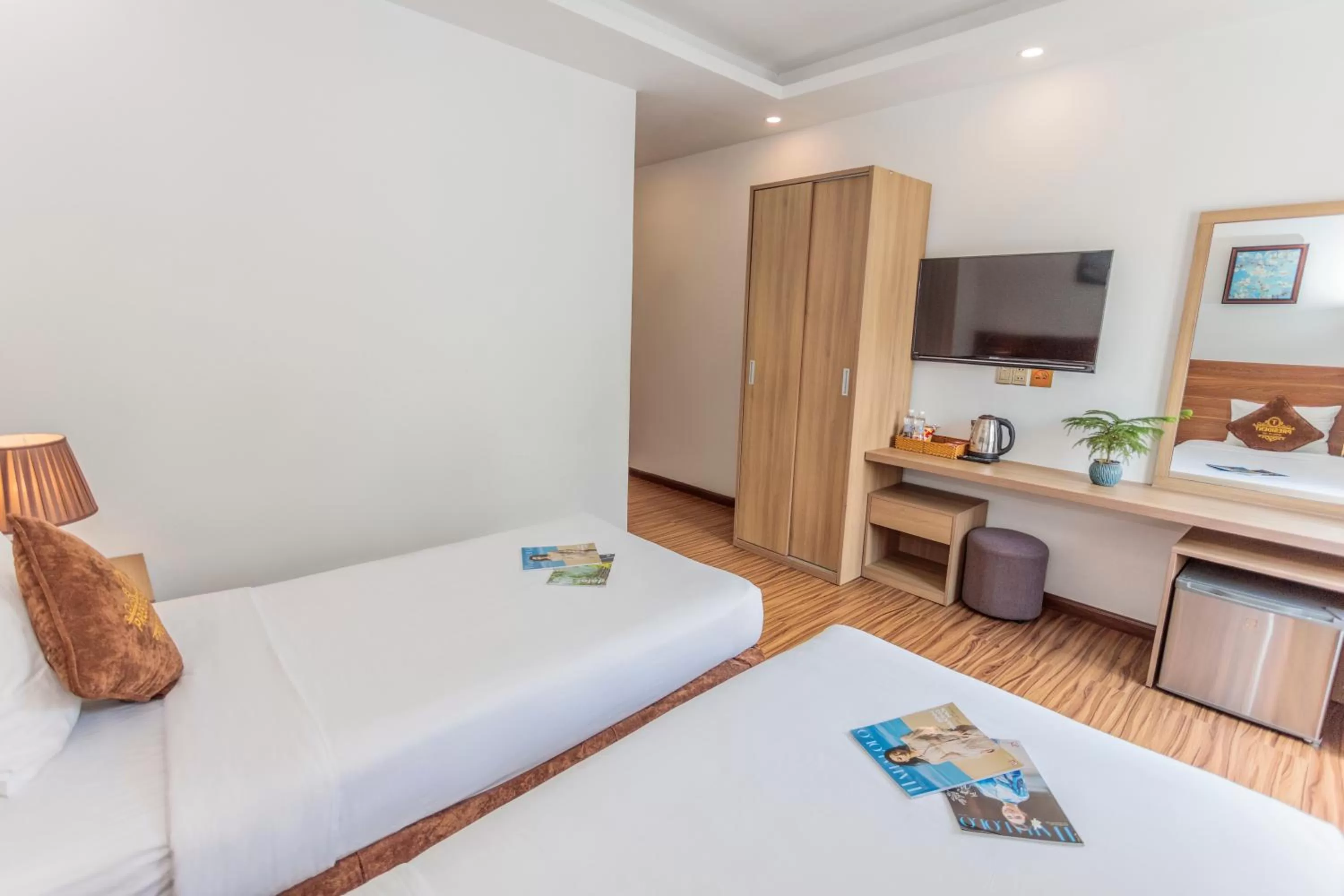 Bed in President Hotel