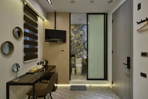 TV/Entertainment Center in KK Homestay