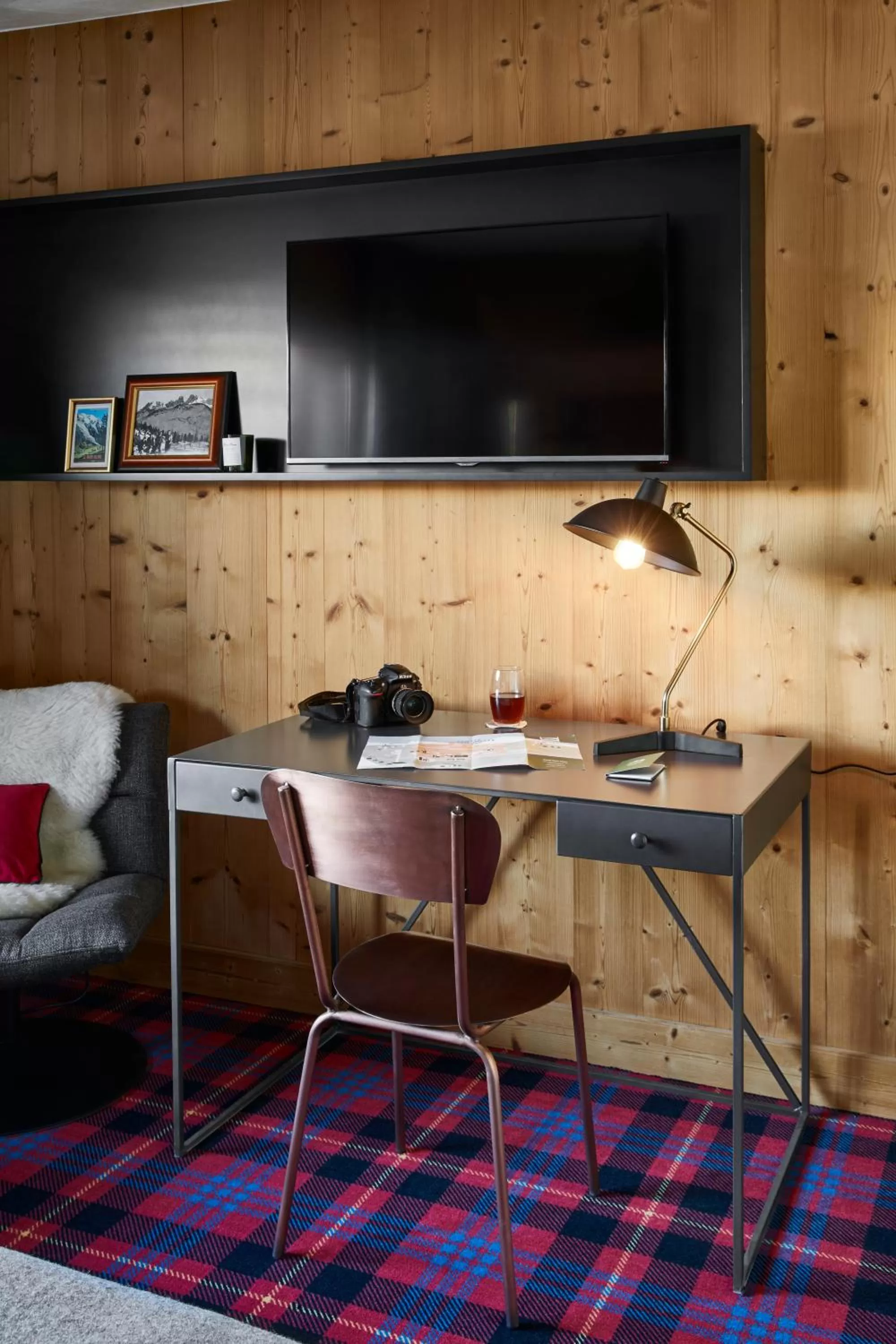 TV and multimedia in Chalet Alpen Valley, Mont-Blanc