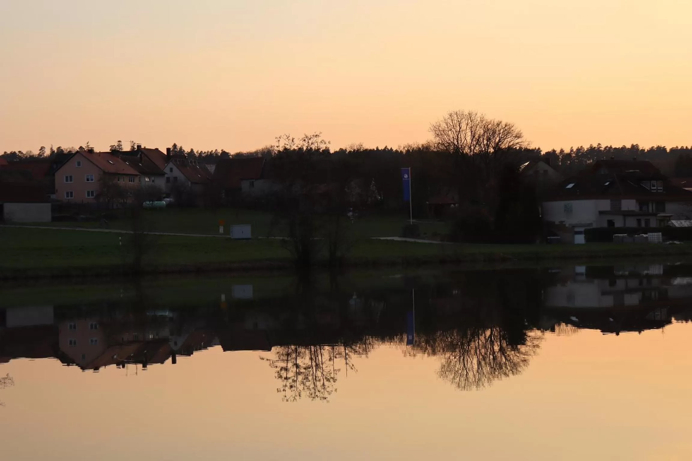 Natural landscape in Zur Altmühlquelle