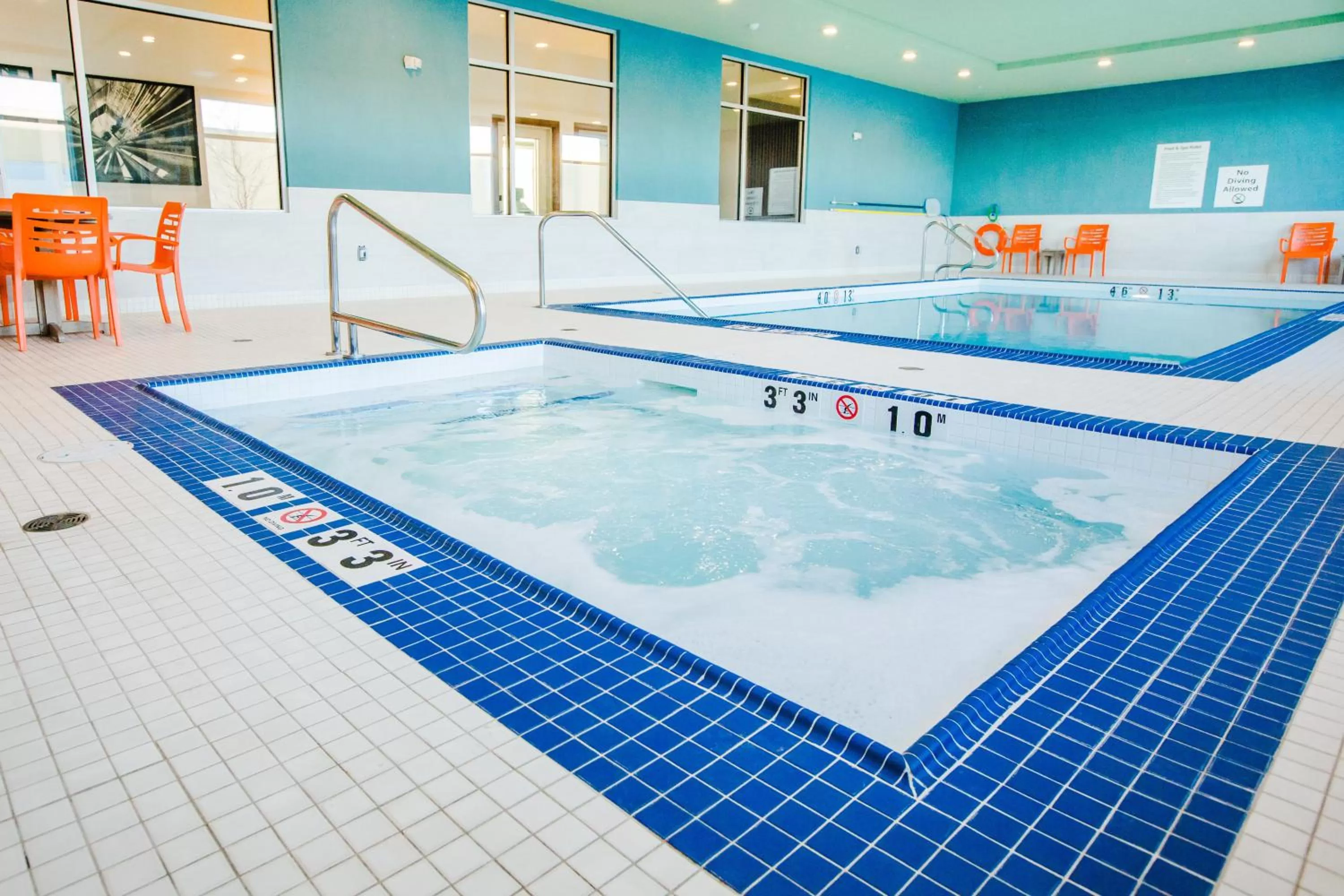 Swimming pool in Candlewood Suites West Edmonton - Mall Area by IHG