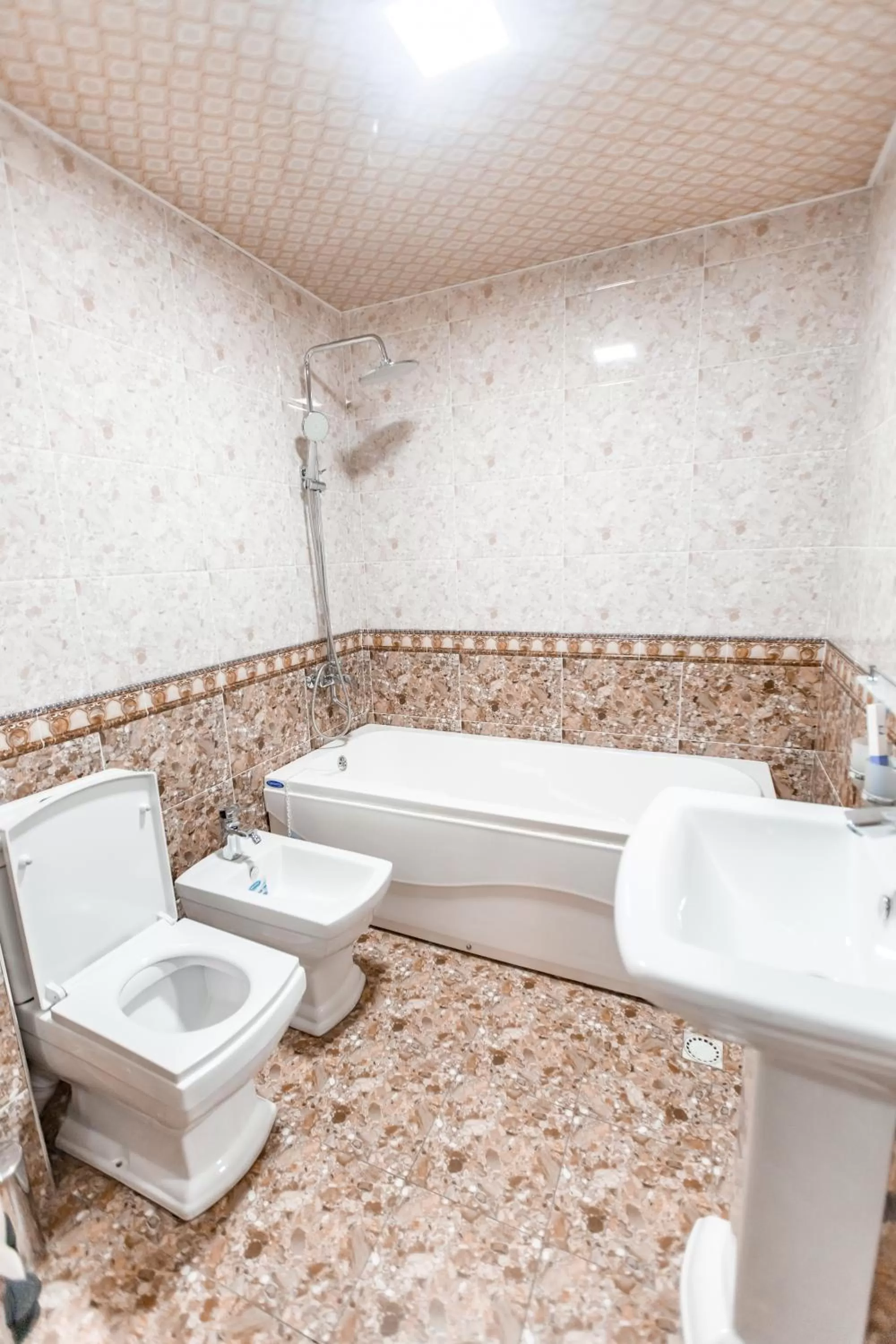 Bathroom in OydinPlaza Hotel