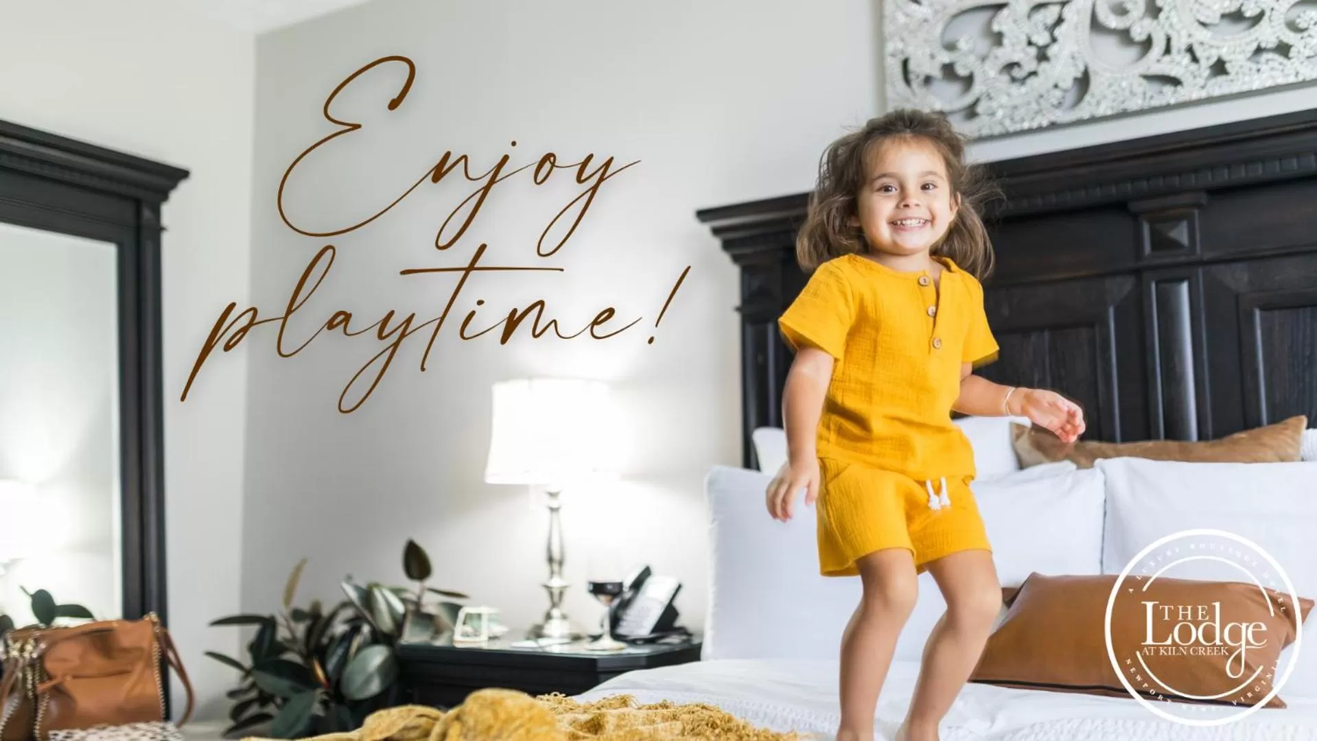 children in The Lodge at Kiln Creek Resort