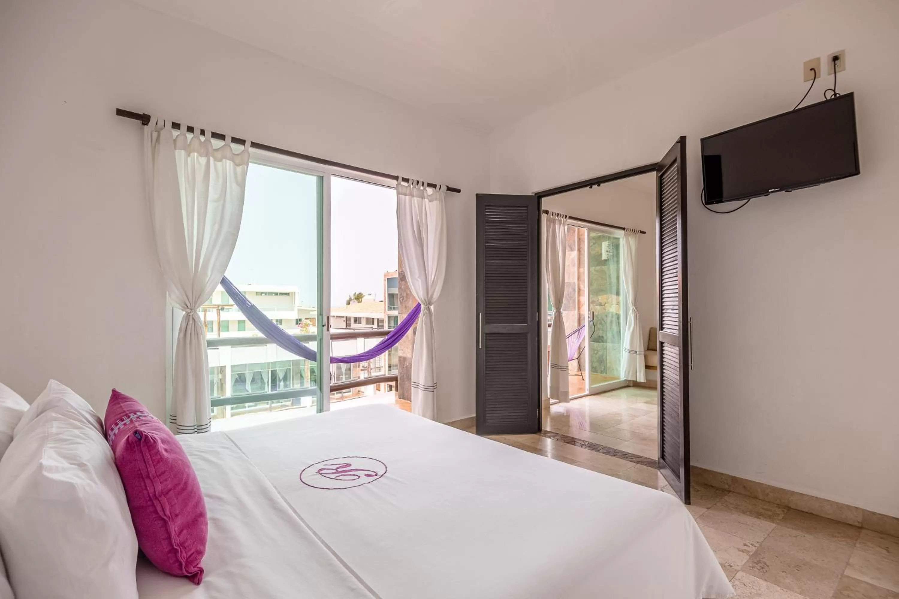 Bed in Hotel Rockaway