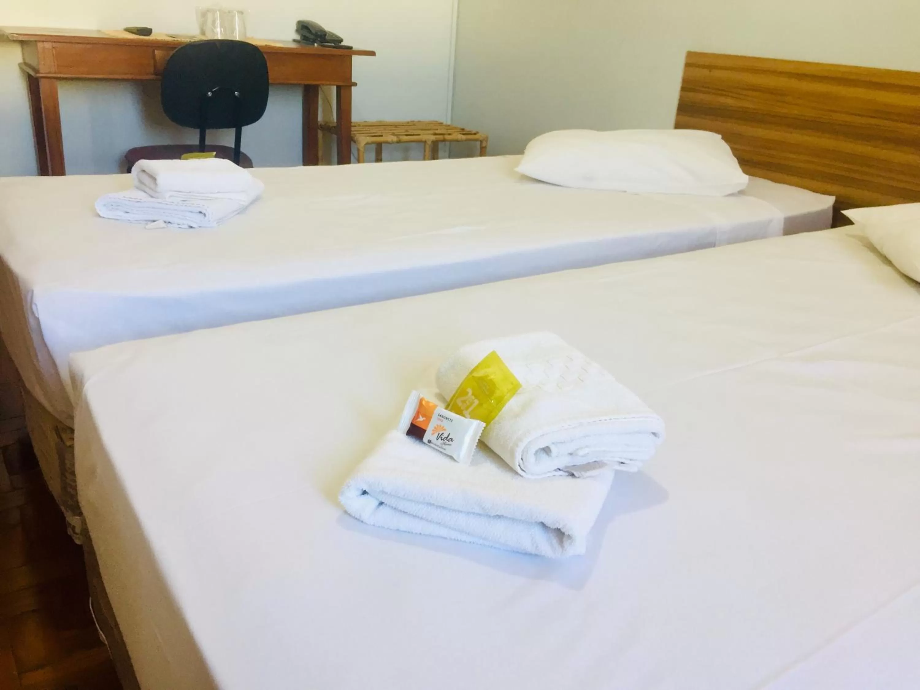 Bed in Libero Hotel