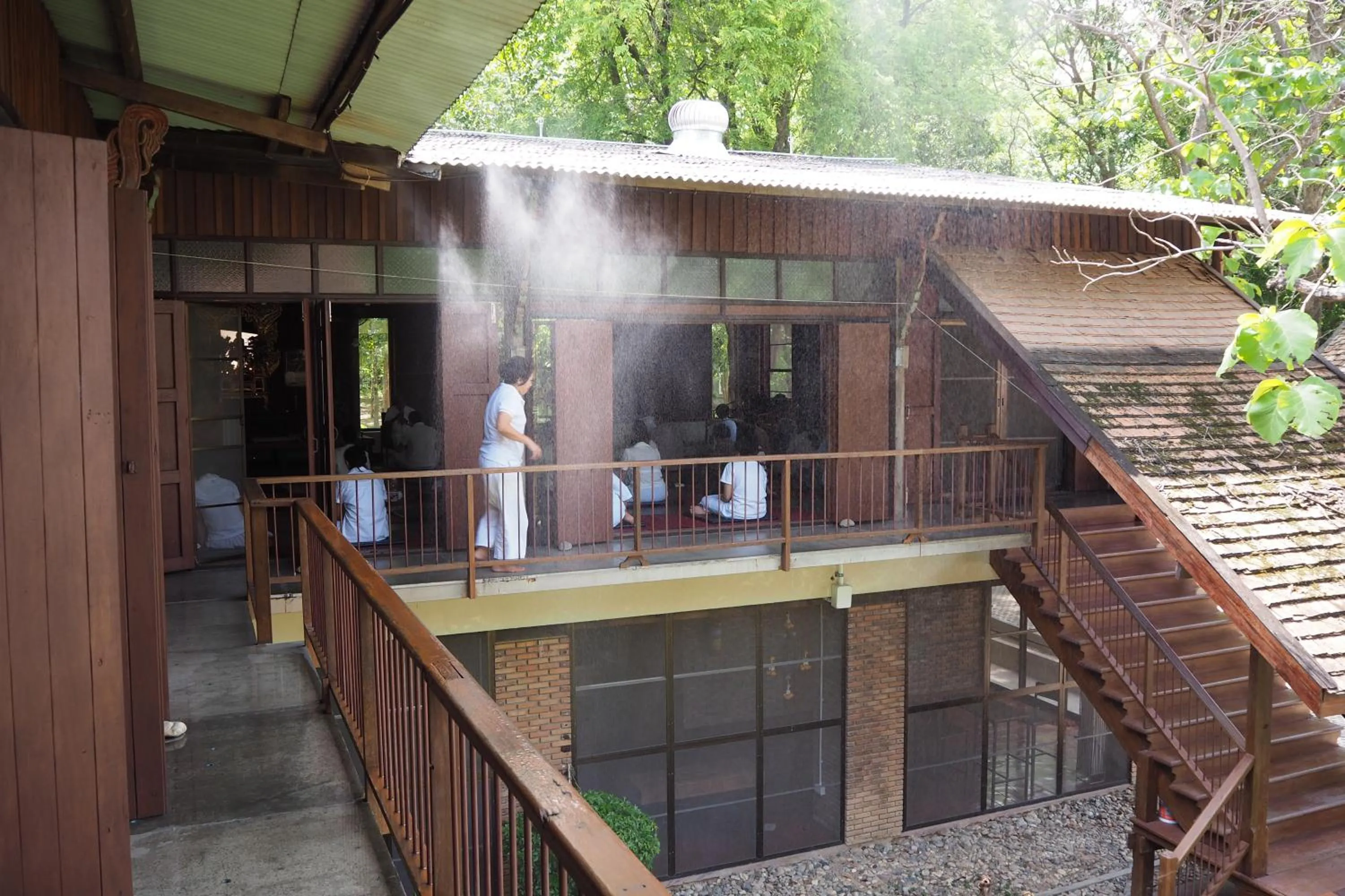 Balcony/Terrace in Insight Hostel