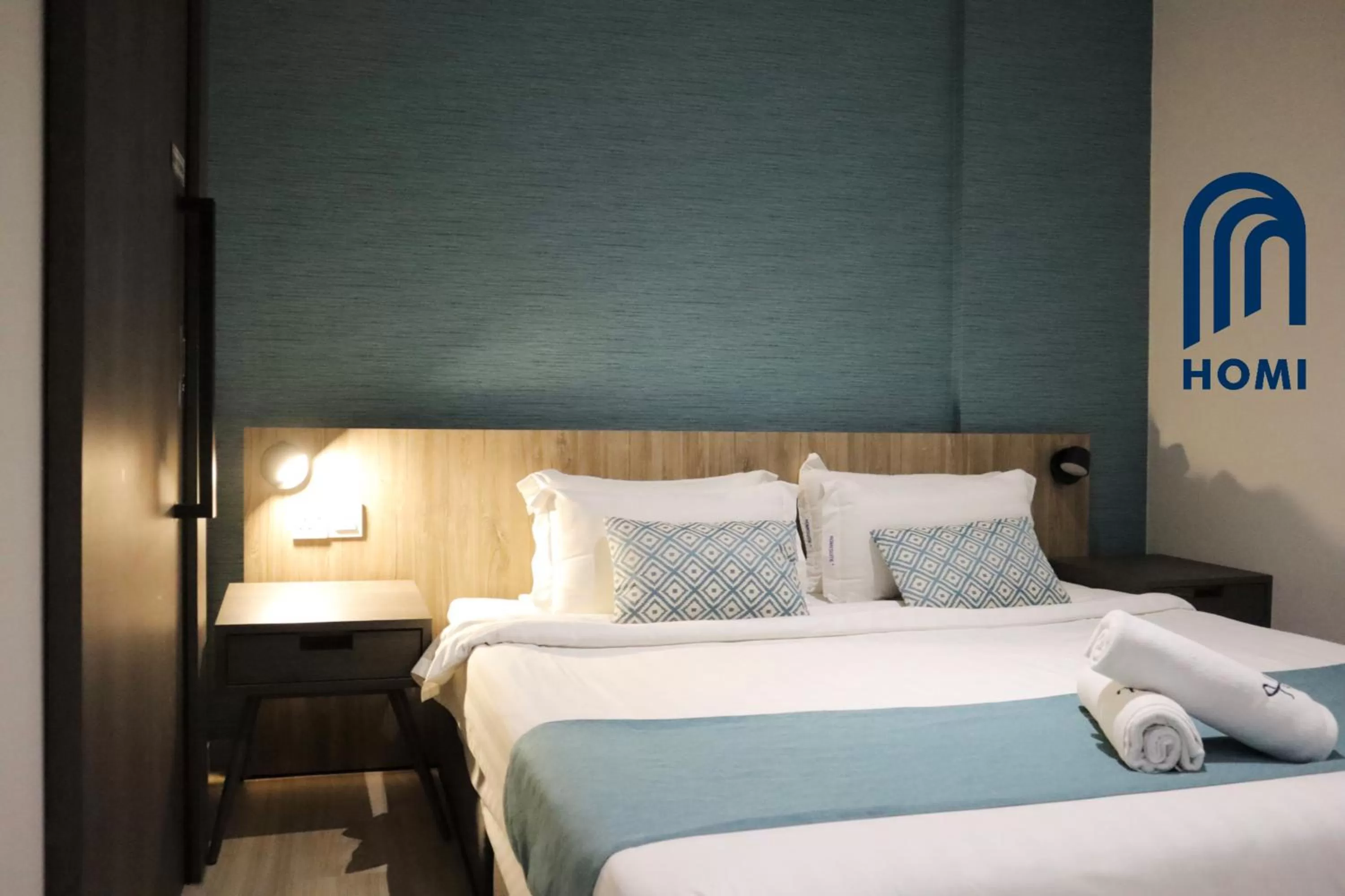 Photo of the whole room, Bed in Homi Breeze at Sutera Avenue 和逸微风