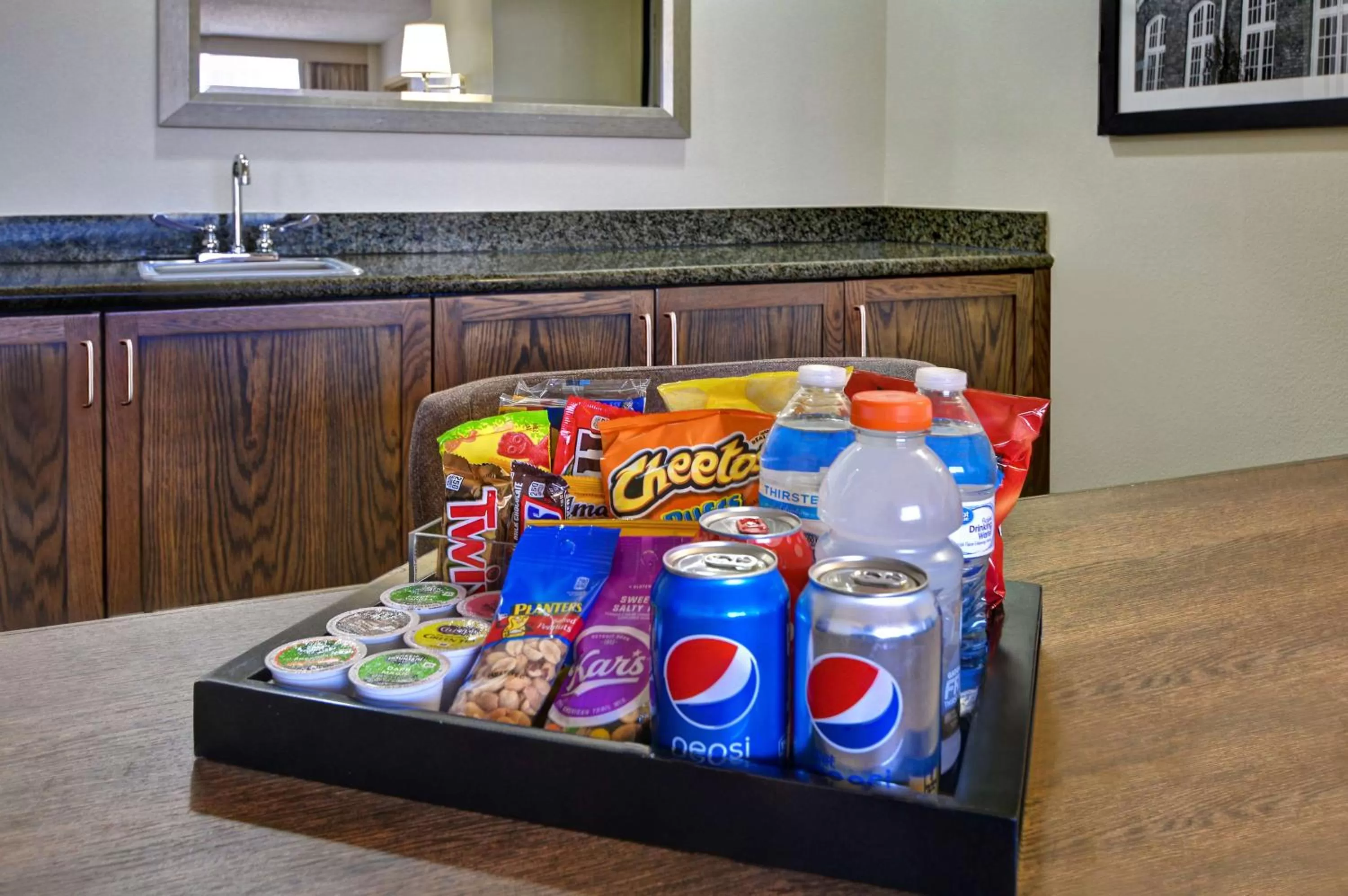 Photo of the whole room in Embassy Suites Winston-Salem