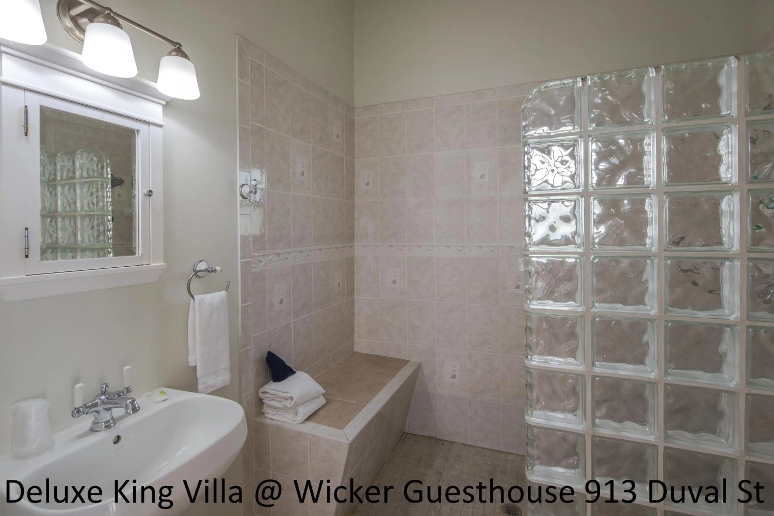 Bathroom in Wicker Guesthouse