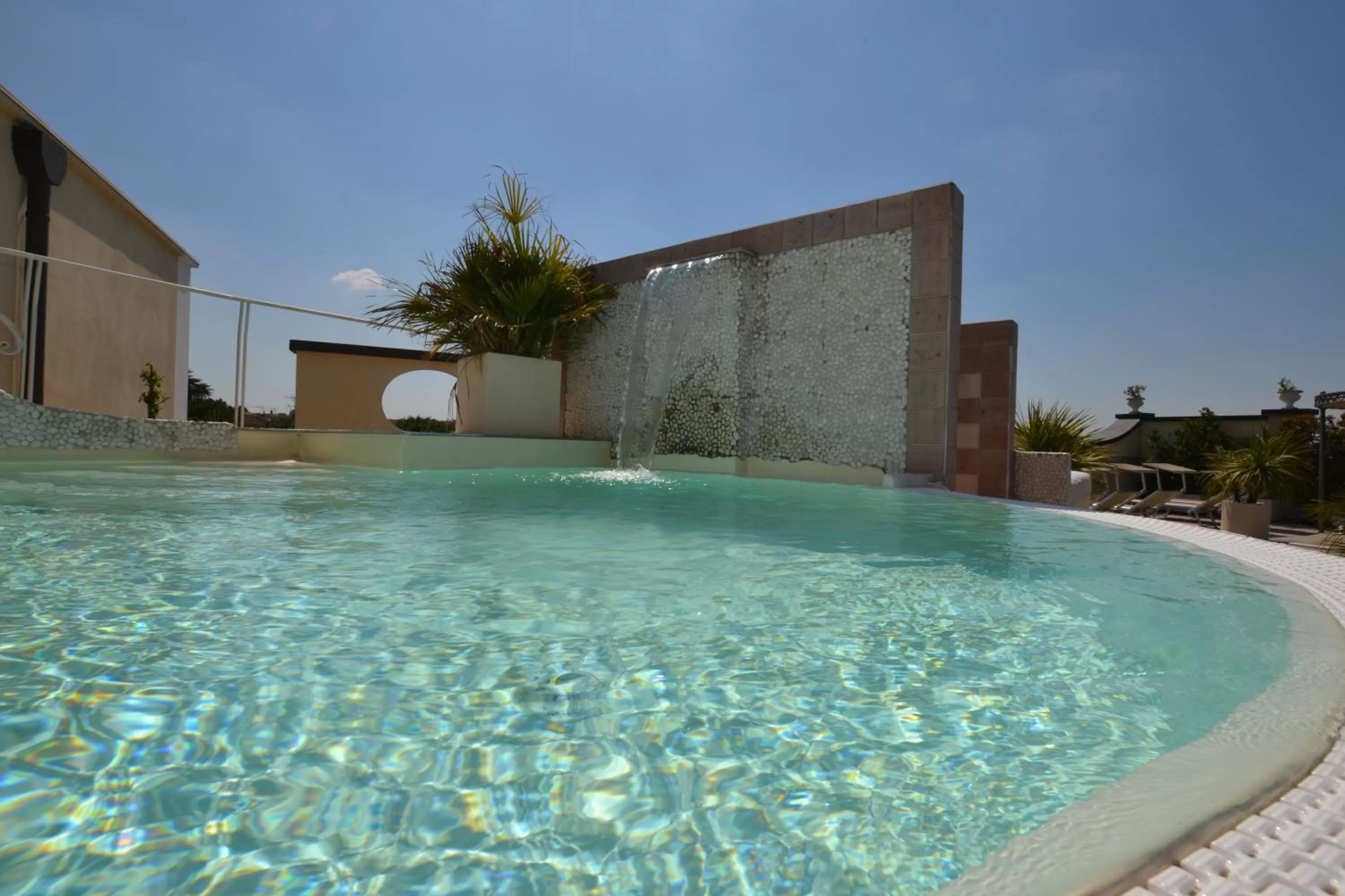 Swimming pool in Hotel Enrichetta