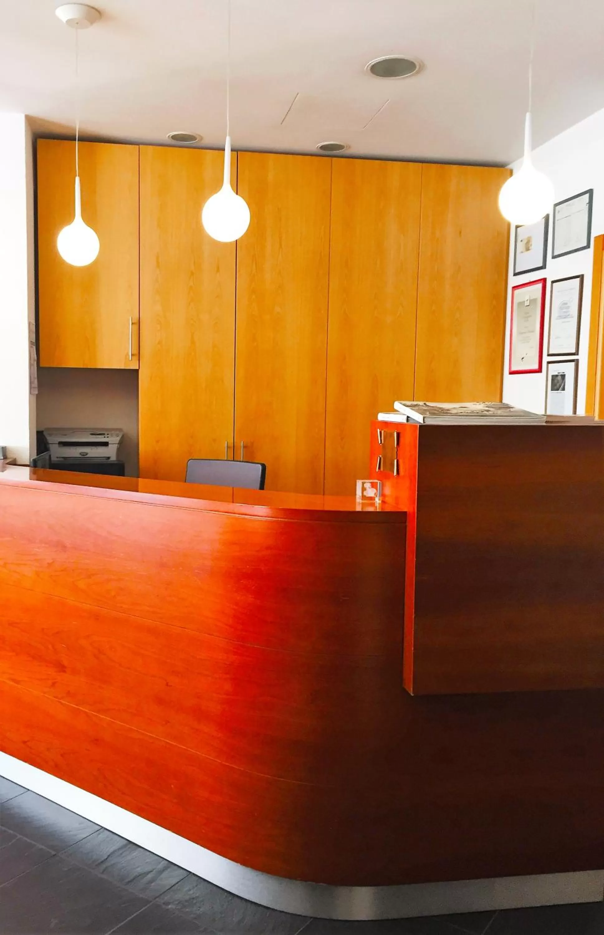 Lobby or reception in Hotel Rubicone