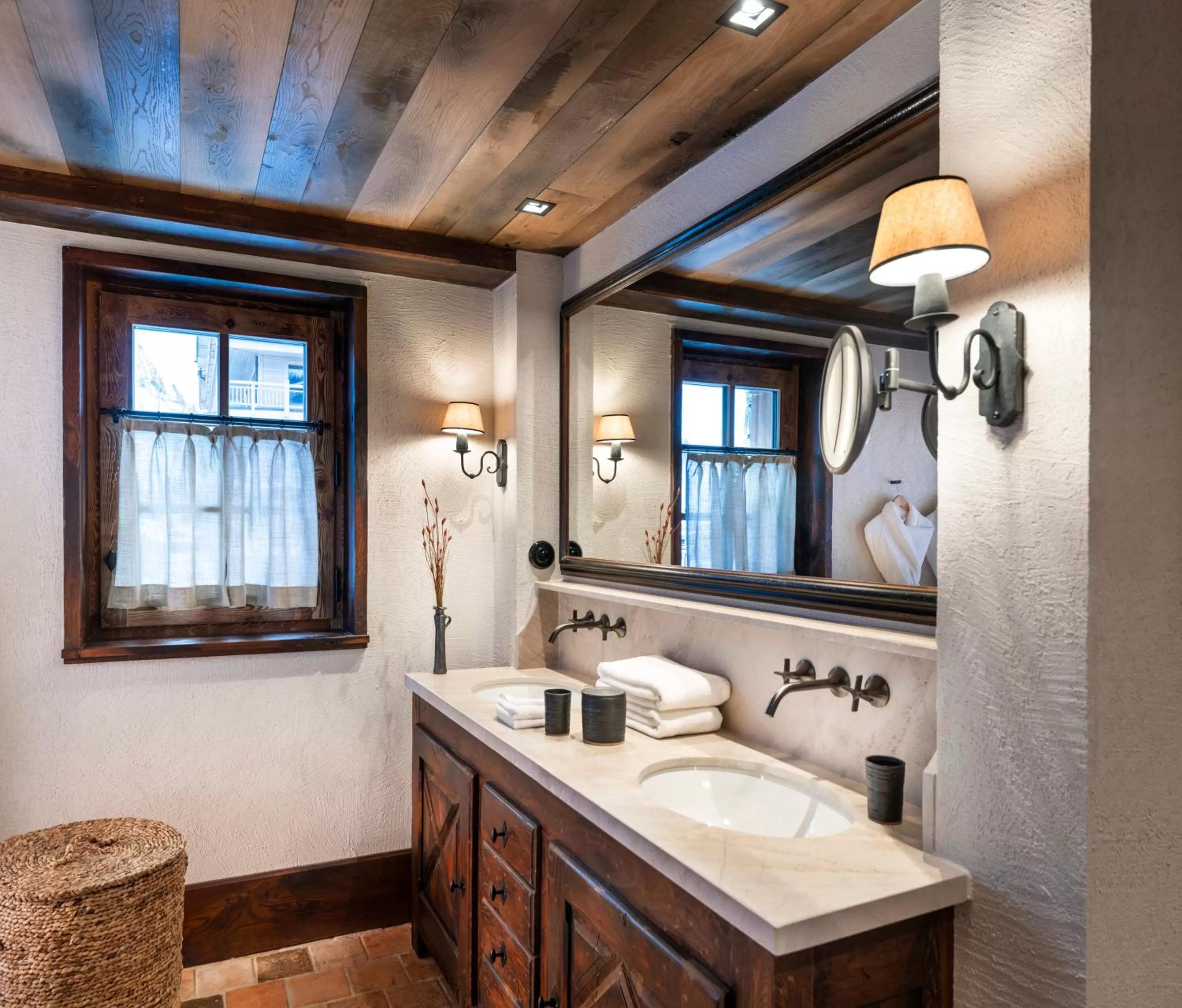 Bathroom in Airelles Val d'Isère