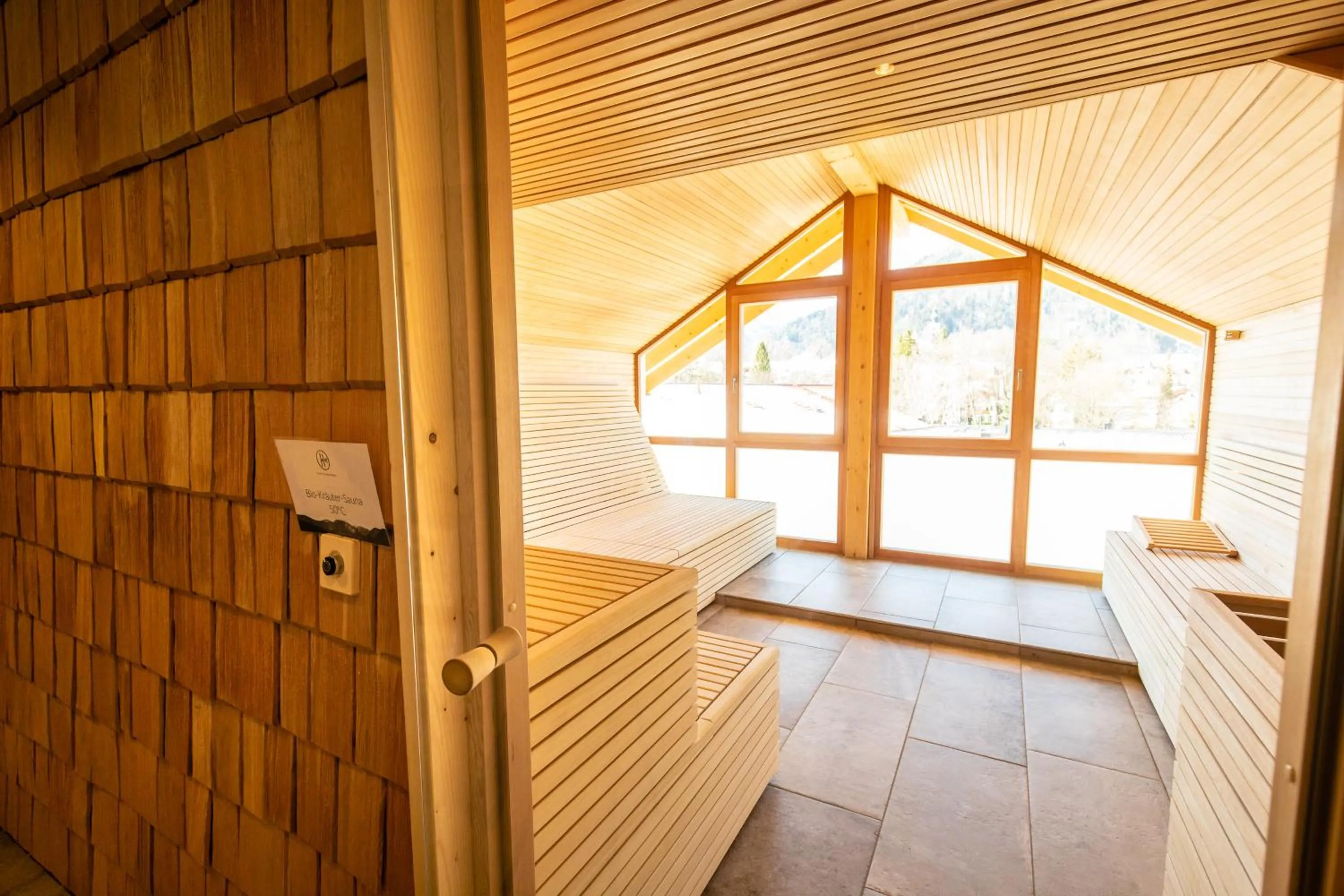 Sauna in HELDs Vitalhotel