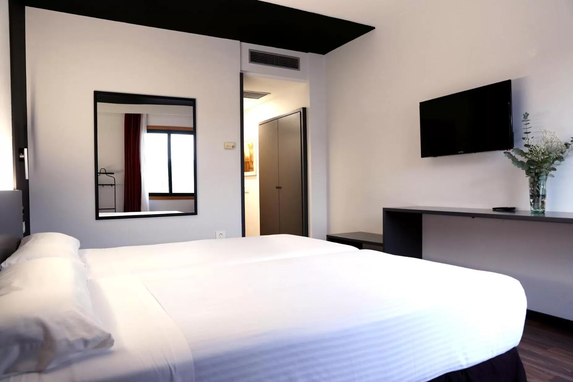 Bed in Hotel Alfonso IX