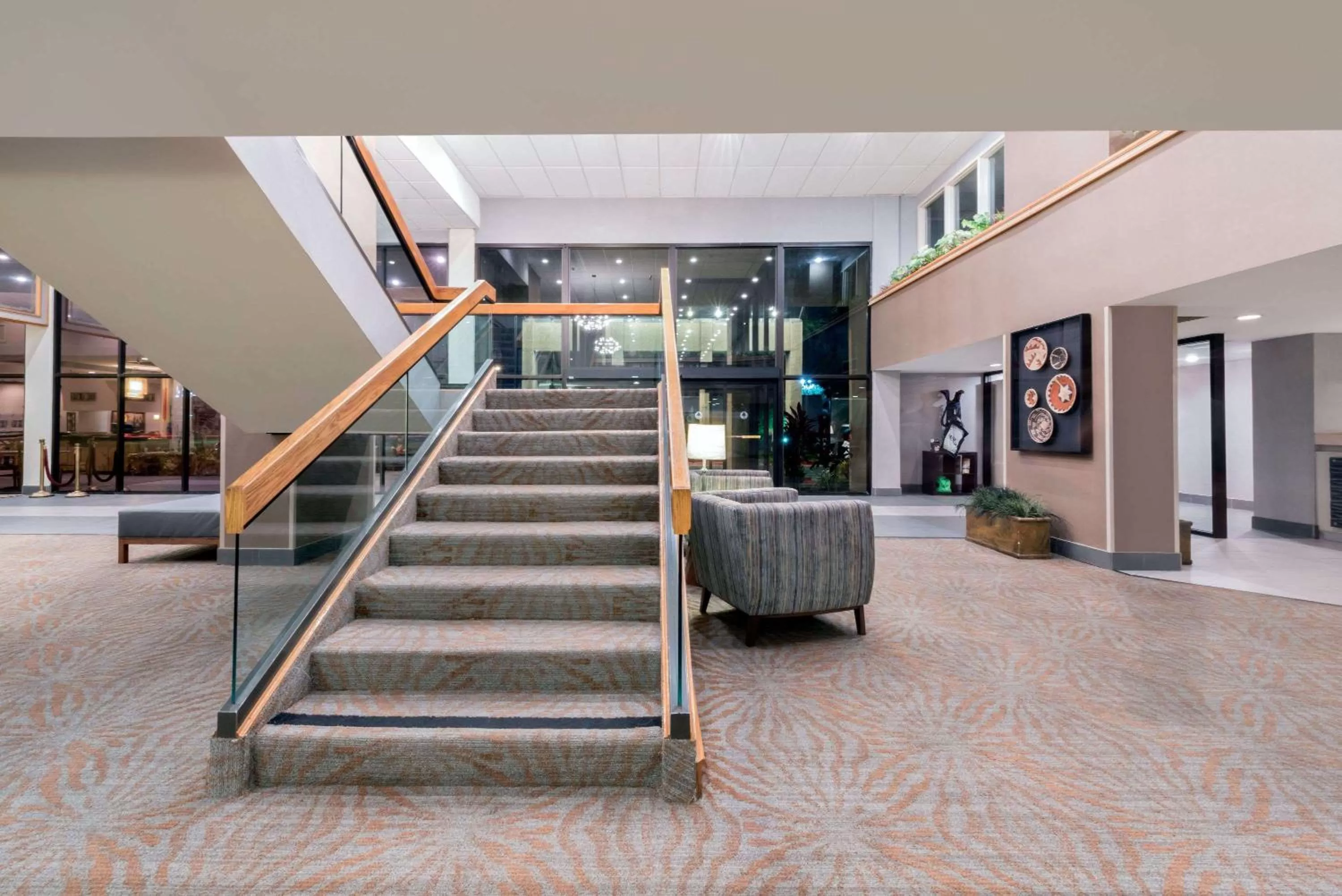 Lobby or reception in Hotel AVA Laredo