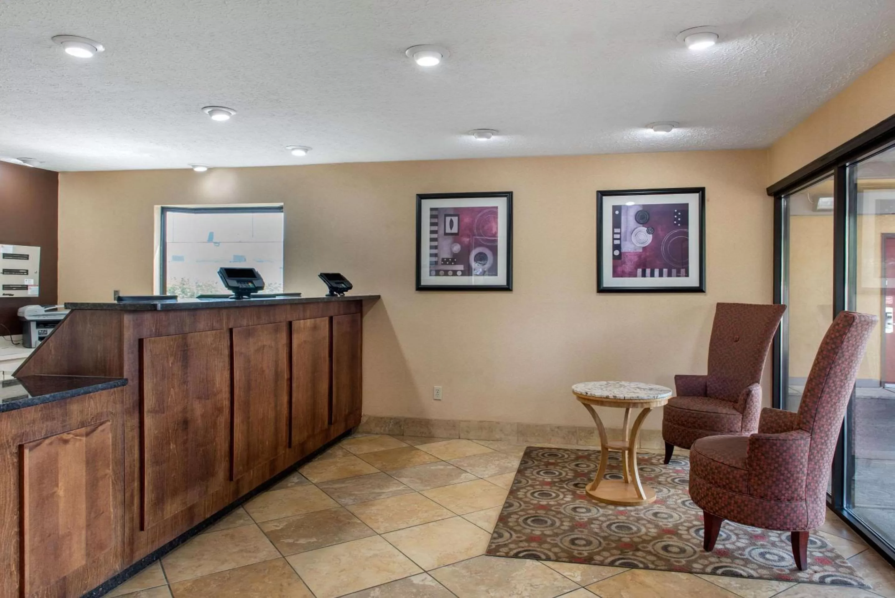 Lobby or reception in Quality Inn Columbus-East