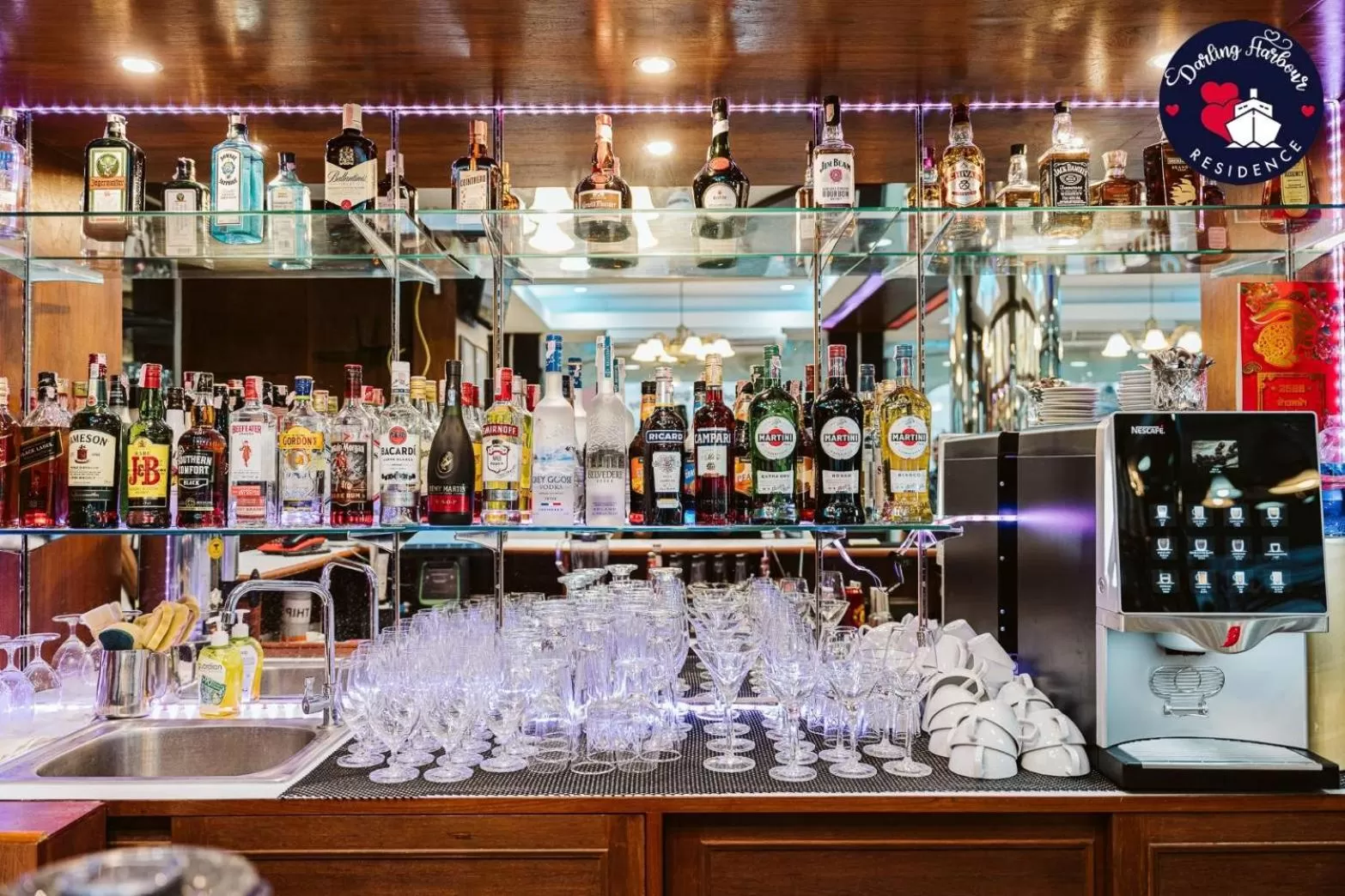 Lounge or bar in Darling Harbour Residence - South Pattaya