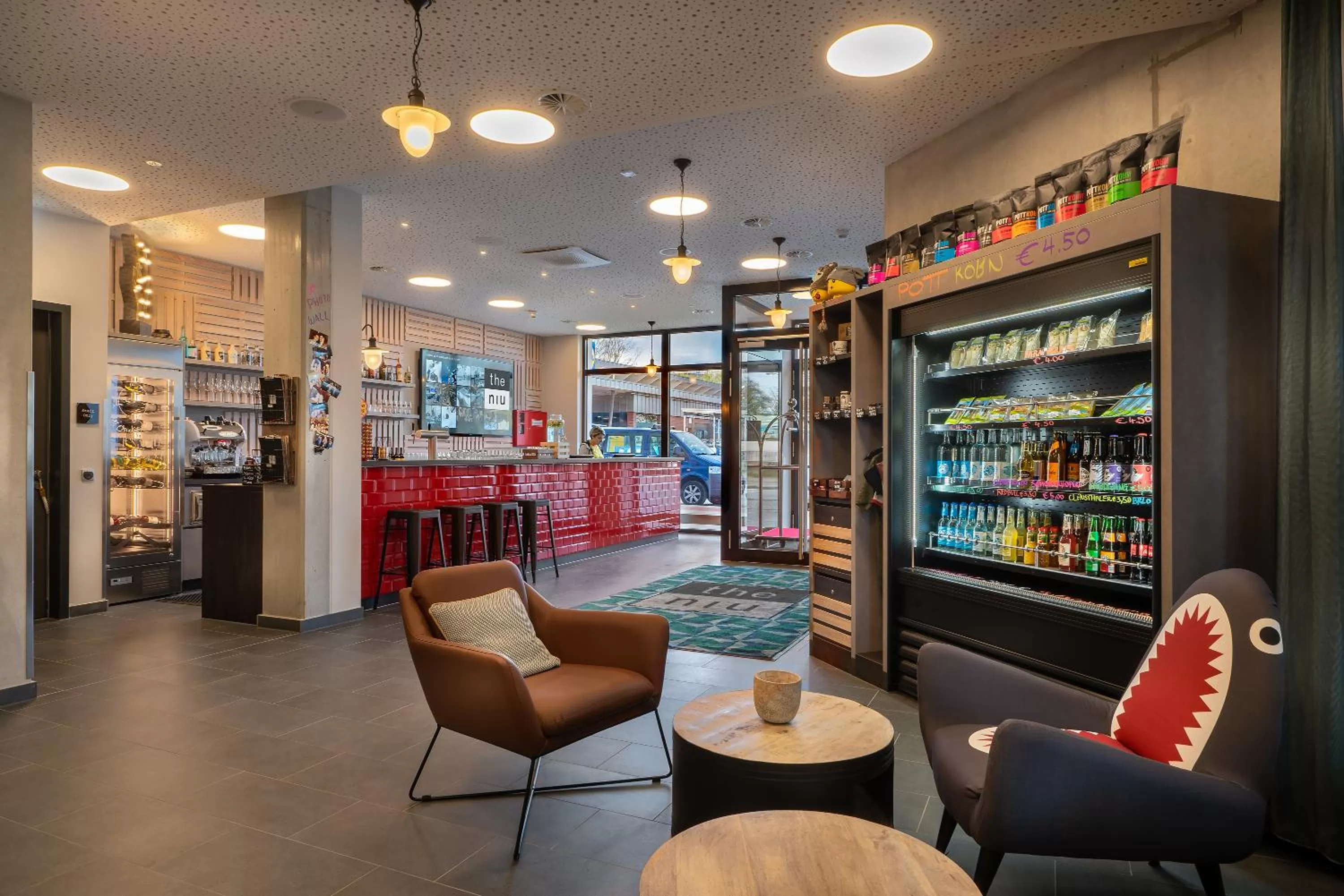 Lobby or reception in Holiday Inn - the niu, Keg Hamburg Ost by IHG