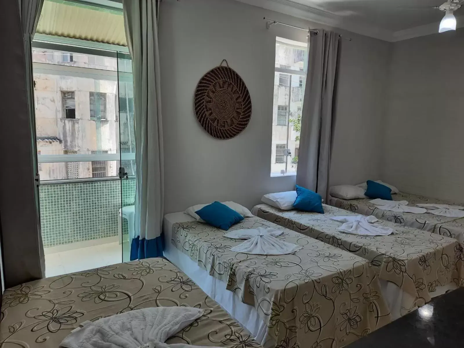 Family Room with Balcony in Pousada Corais da Barra Family Room with Balcony in Pousada Corais da Barra