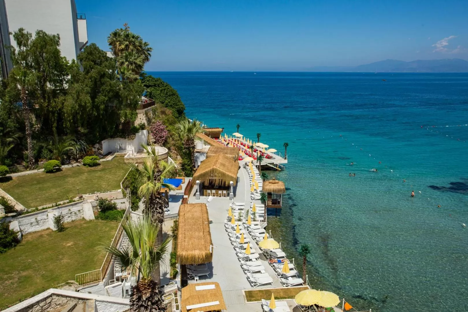 Bird's eye view in Marti Beach Hotel