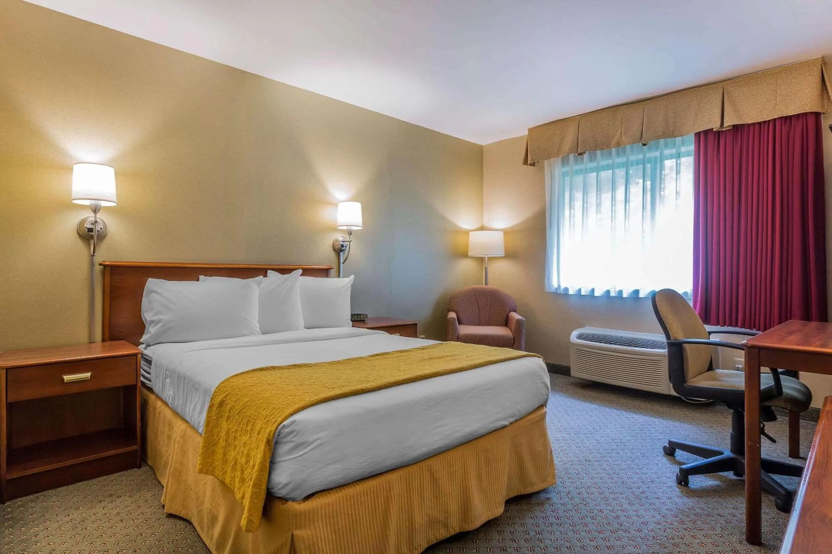 Photo of the whole room, Bed in Quality Inn Hyde Park - Poughkeepsie North