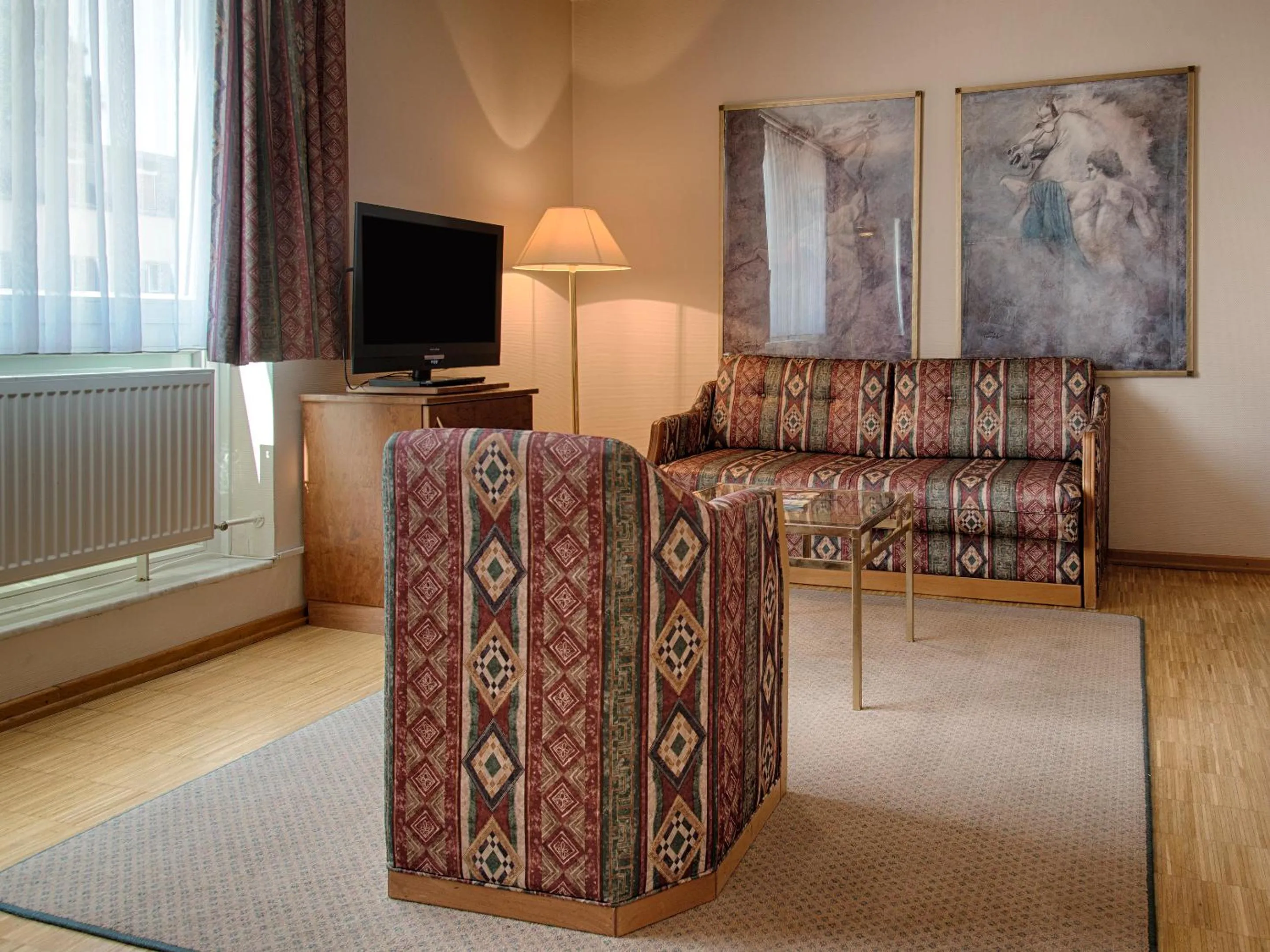 Seating area in Posthaus Hotel Residenz