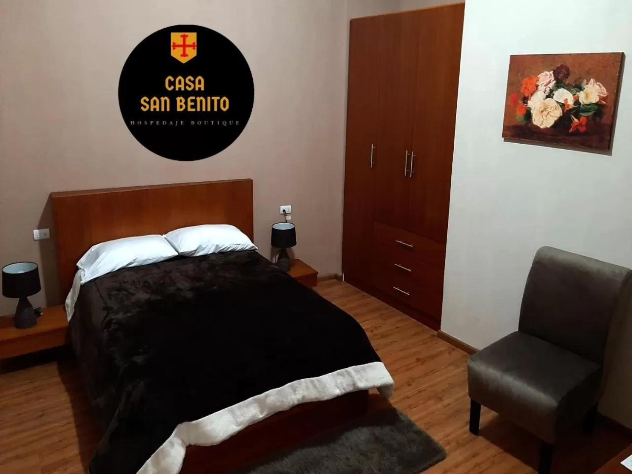 Bed in Casa San Benito Hospedaje