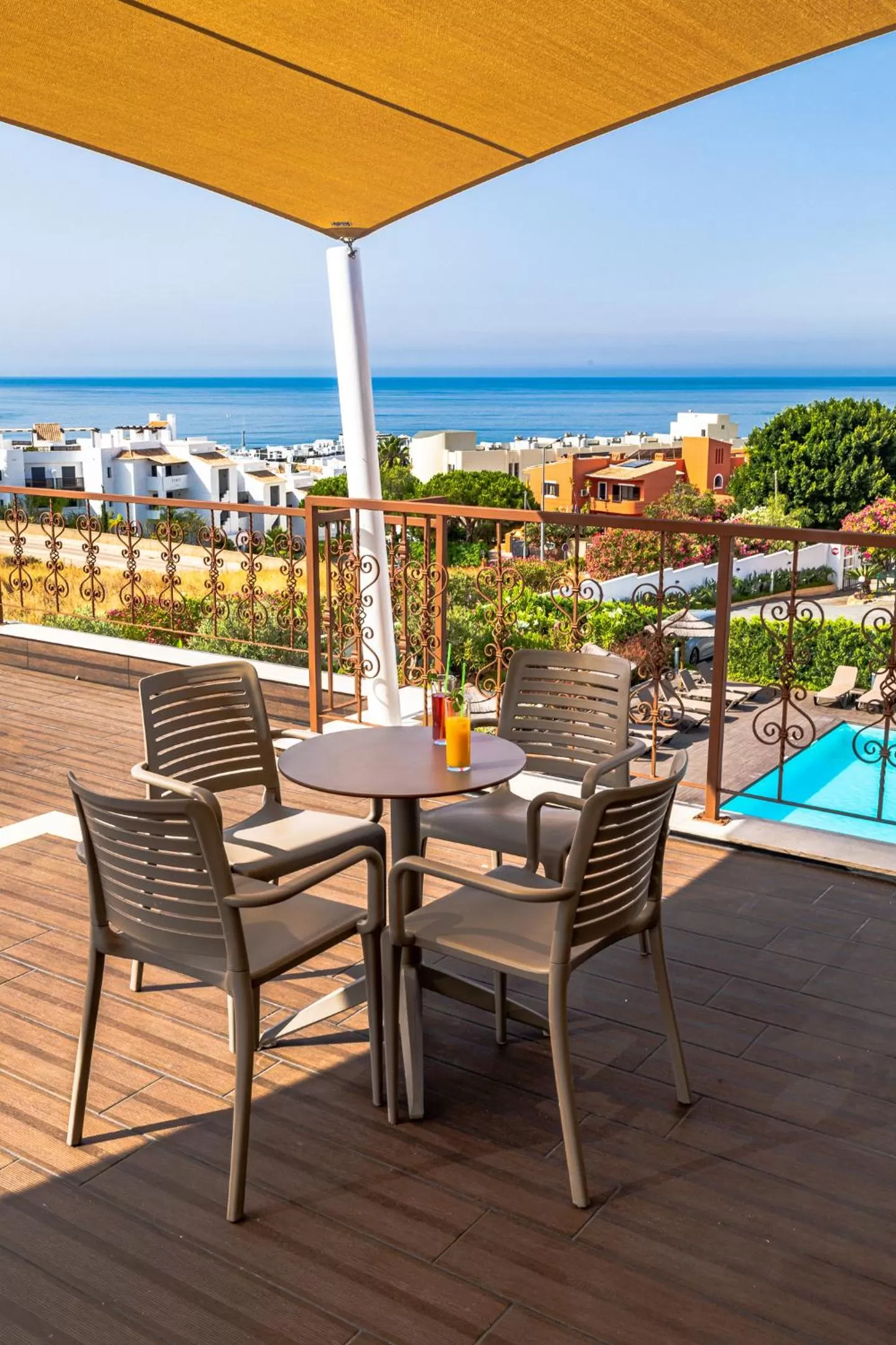 Balcony/Terrace in Lagos Atlantic Hotel