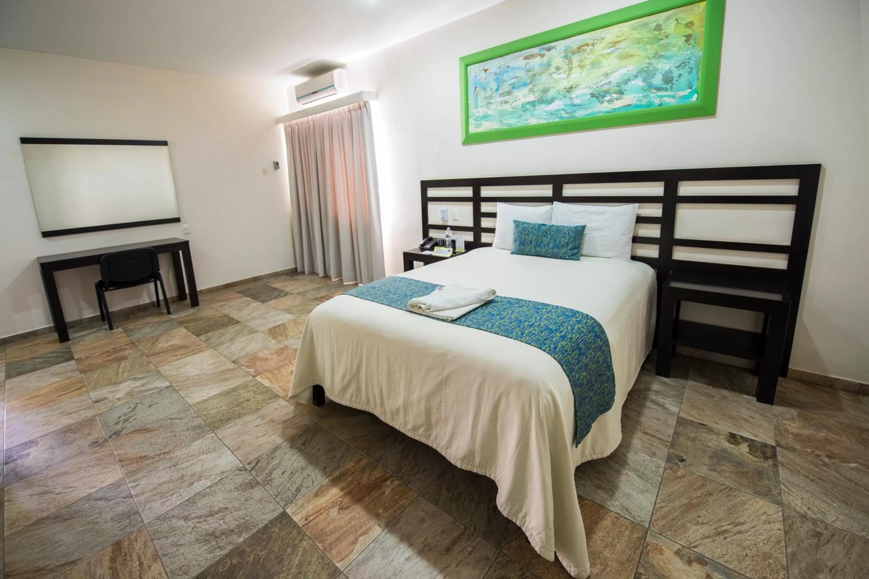 Bed in Hotel Andiroba Palace